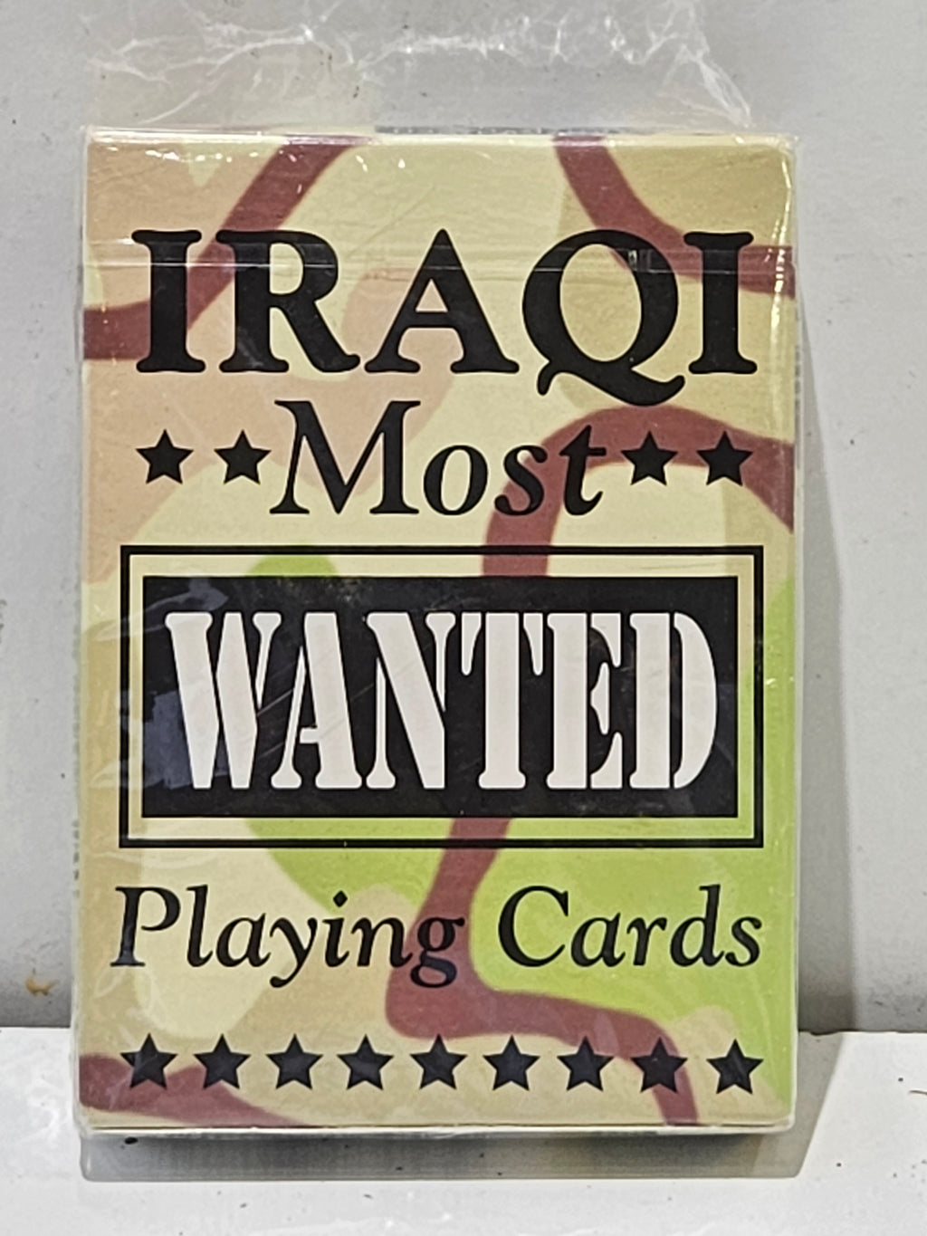 Iraqi Most Wanted Playing Cards Hoyle 2003 Commemorative Sealed Deck Collectible
