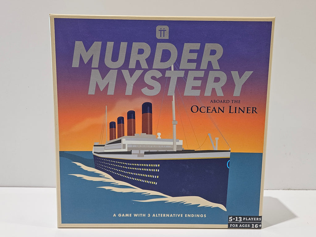 Talking Tables Murder Mystery Aboard The Ocean Liner Party Game 5-13 Players