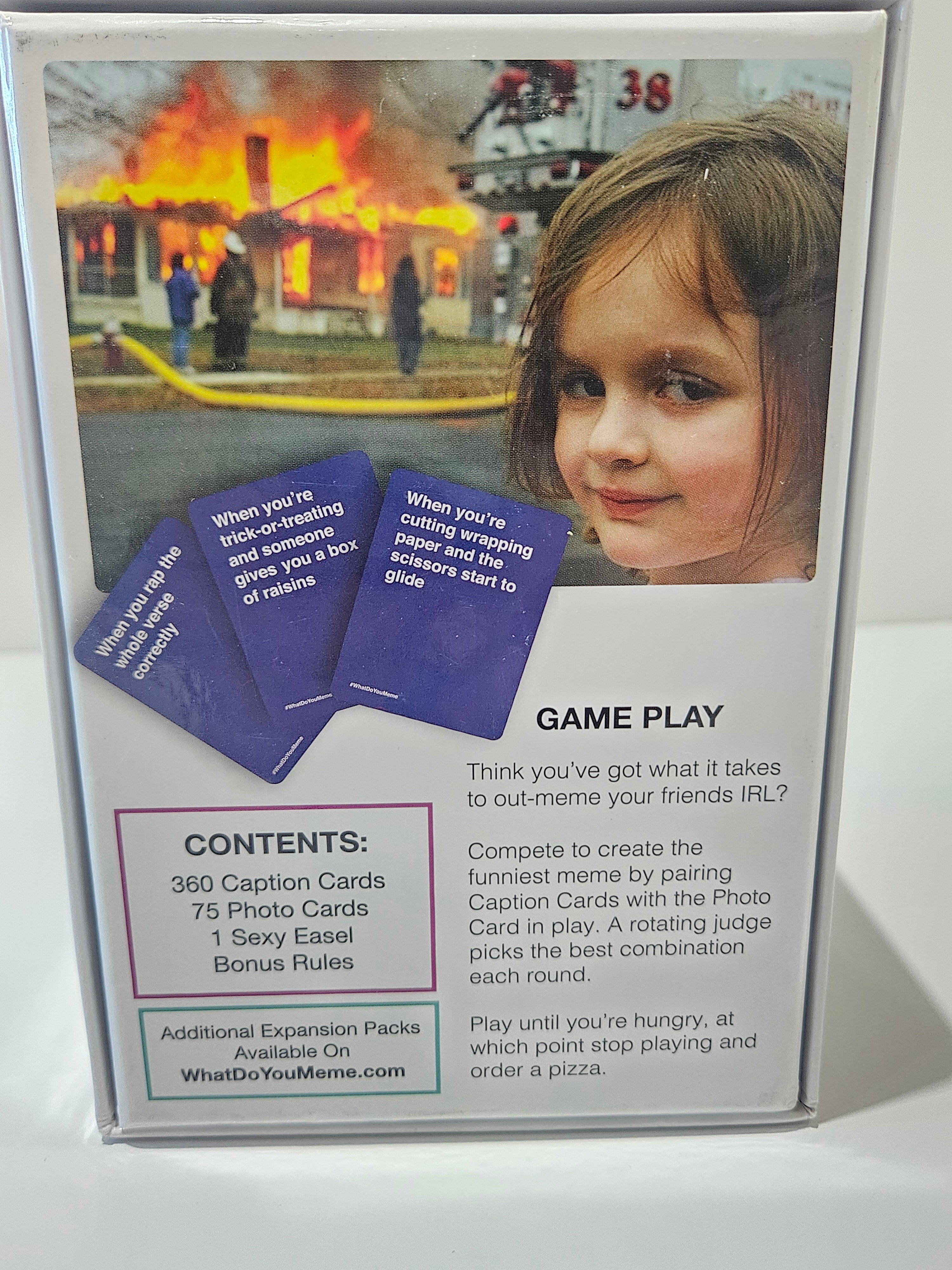 What Do You Meme? Adult Party Game Complete Meme Card Game Ages 17+ 3-20 Players
