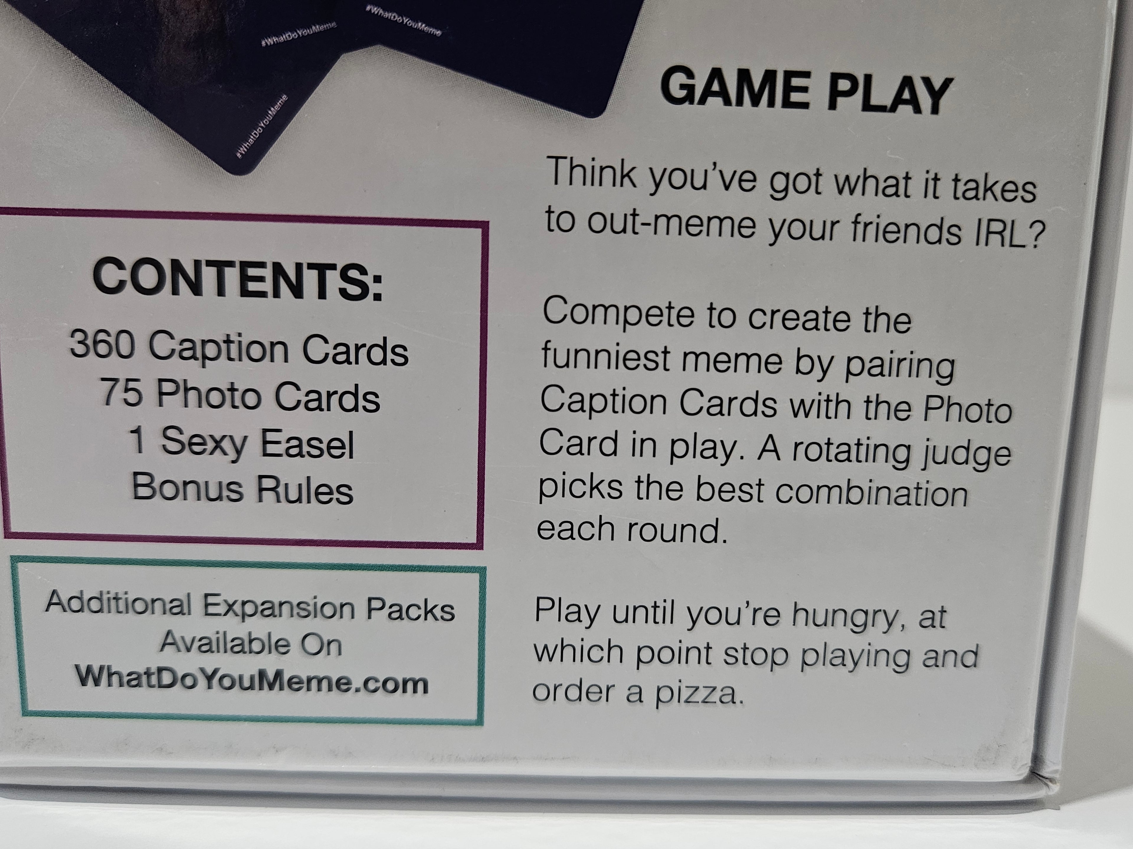 What Do You Meme? Adult Party Game Complete Meme Card Game Ages 17+ 3-20 Players