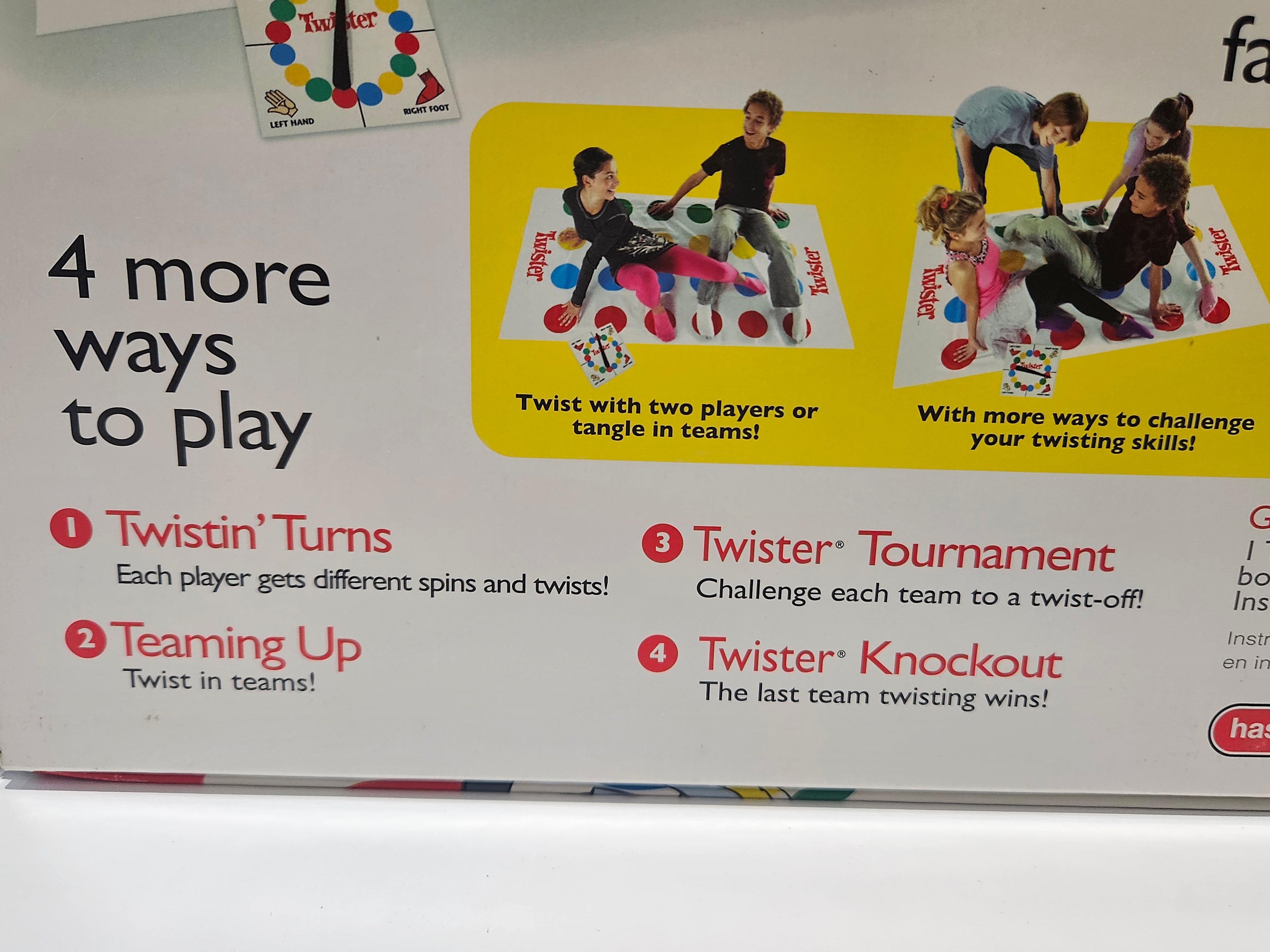 Hasbro Twister Family Party Board Game Complete Kids Classic Ages 6+ MB Games
