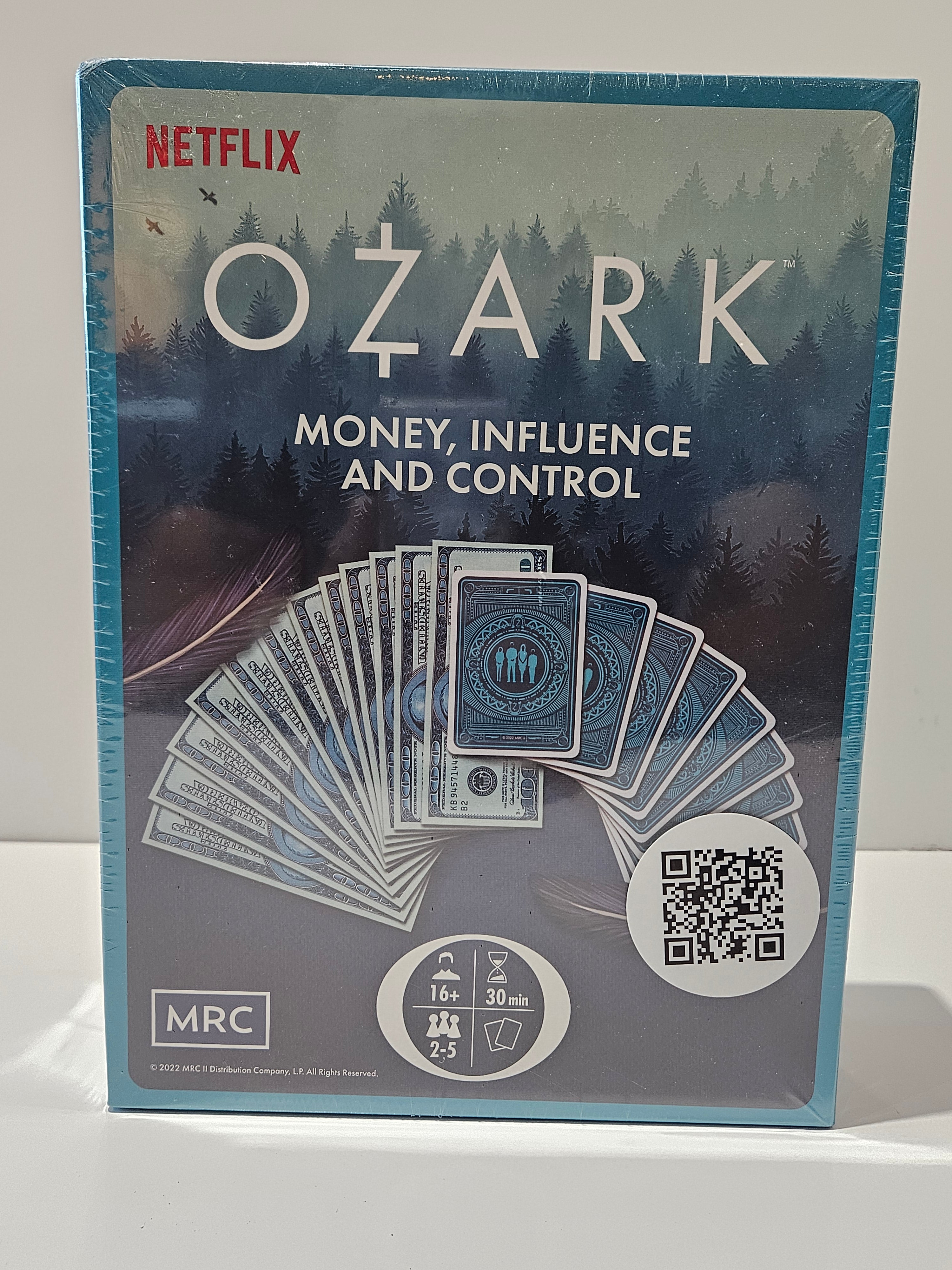 Netflix Ozark Money, Influence And Control Strategy Card Board Game Sealed 2022
