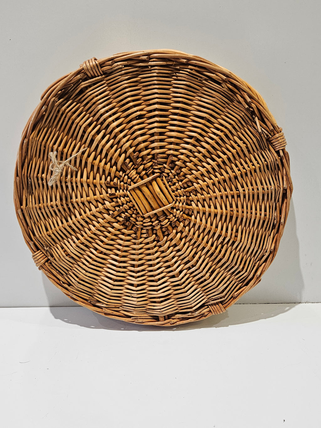 Bee & Willow 14 Inch Round Willow Charger Plate Woven Rattan Farmhouse Table Decor