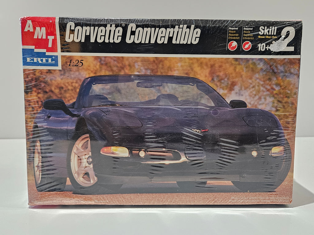 AMT ERTL 1:25 Chevrolet Corvette Convertible Plastic Model Kit Sealed Skill 2