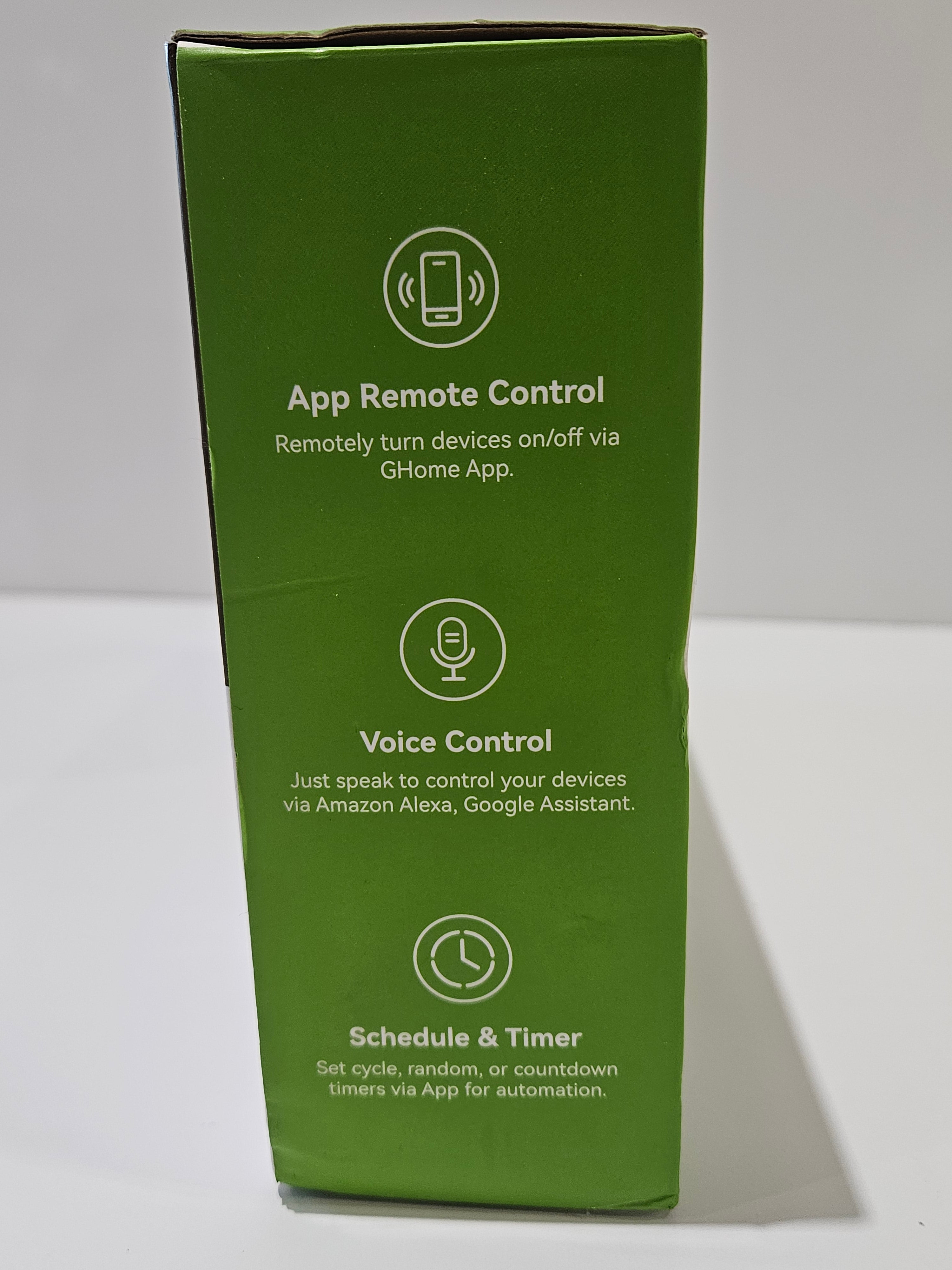 GHome Smart Wi-Fi Smart Switch SW5 Single Pole 4 Pack Alexa Google Assistant