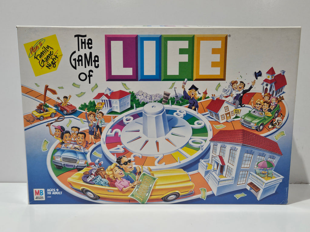 Milton Bradley The Game Of Life Family Board Game Complete Edition Ages 9+ 2-6 Players