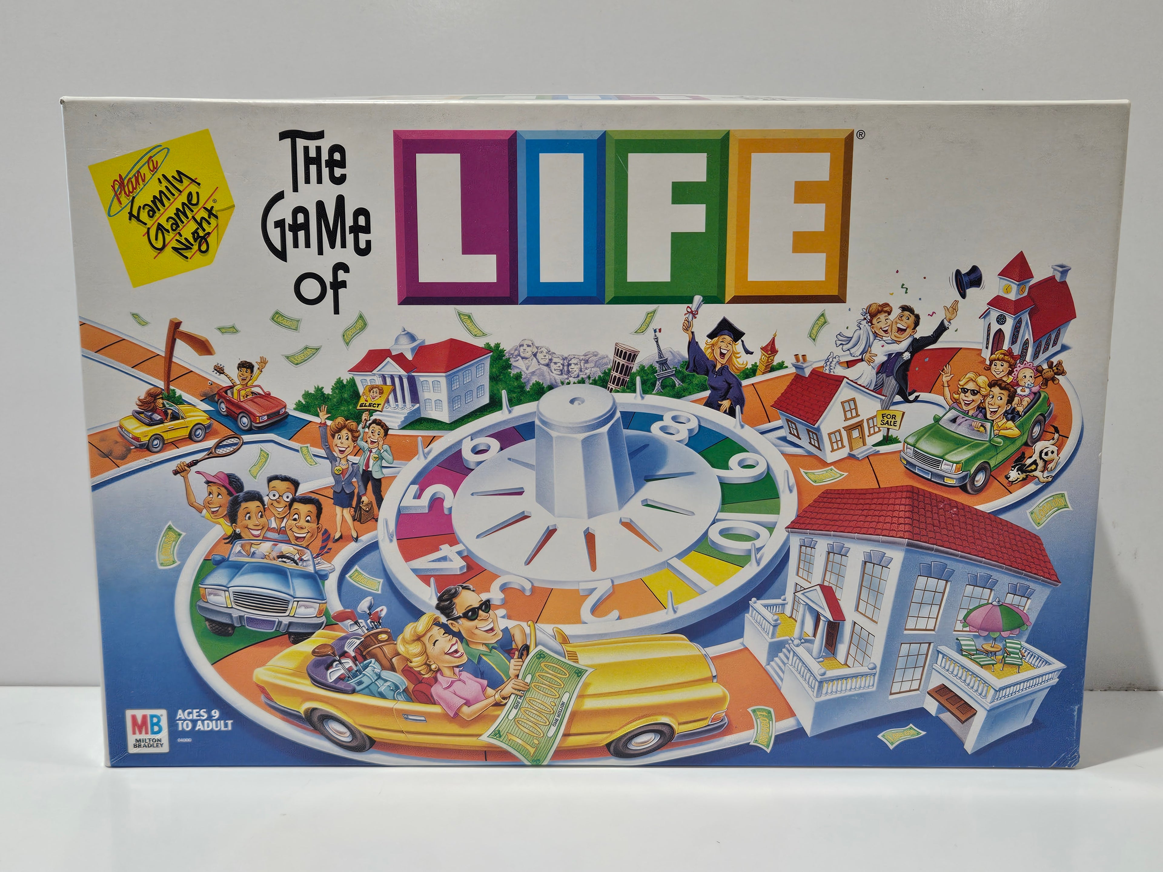 Milton Bradley The Game Of Life Family Board Game Complete Edition Ages 9+ 2-6 Players