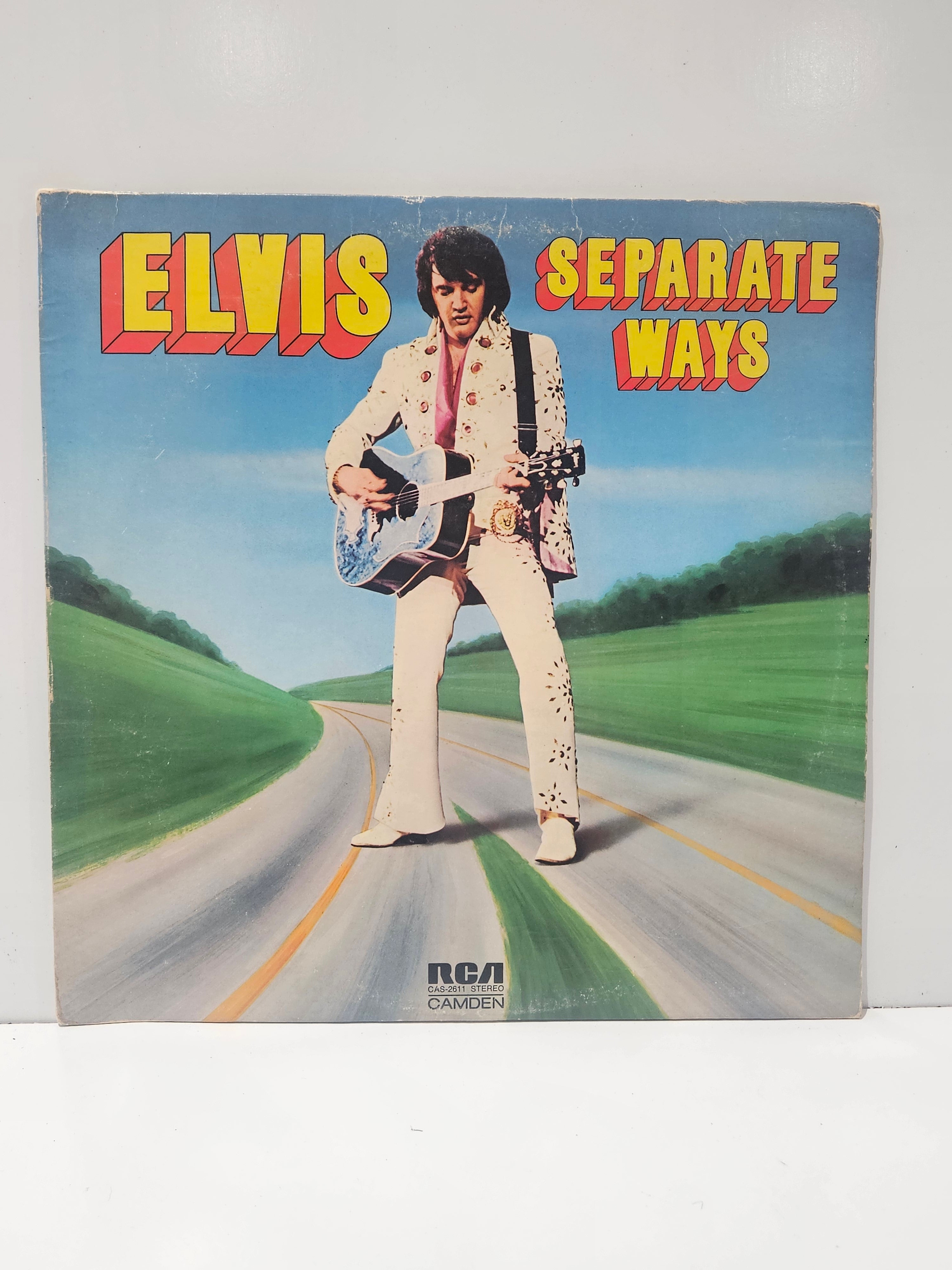 Vintage Elvis Presley Separate Ways RCA Camden CAS-2611 Stereo Vinyl LP Record