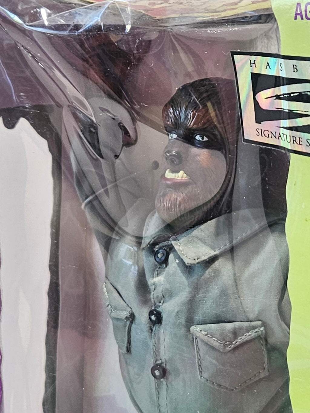 Vintage Hasbro Signature Series Universal Studios Monsters The Wolf Man Doll NRFB