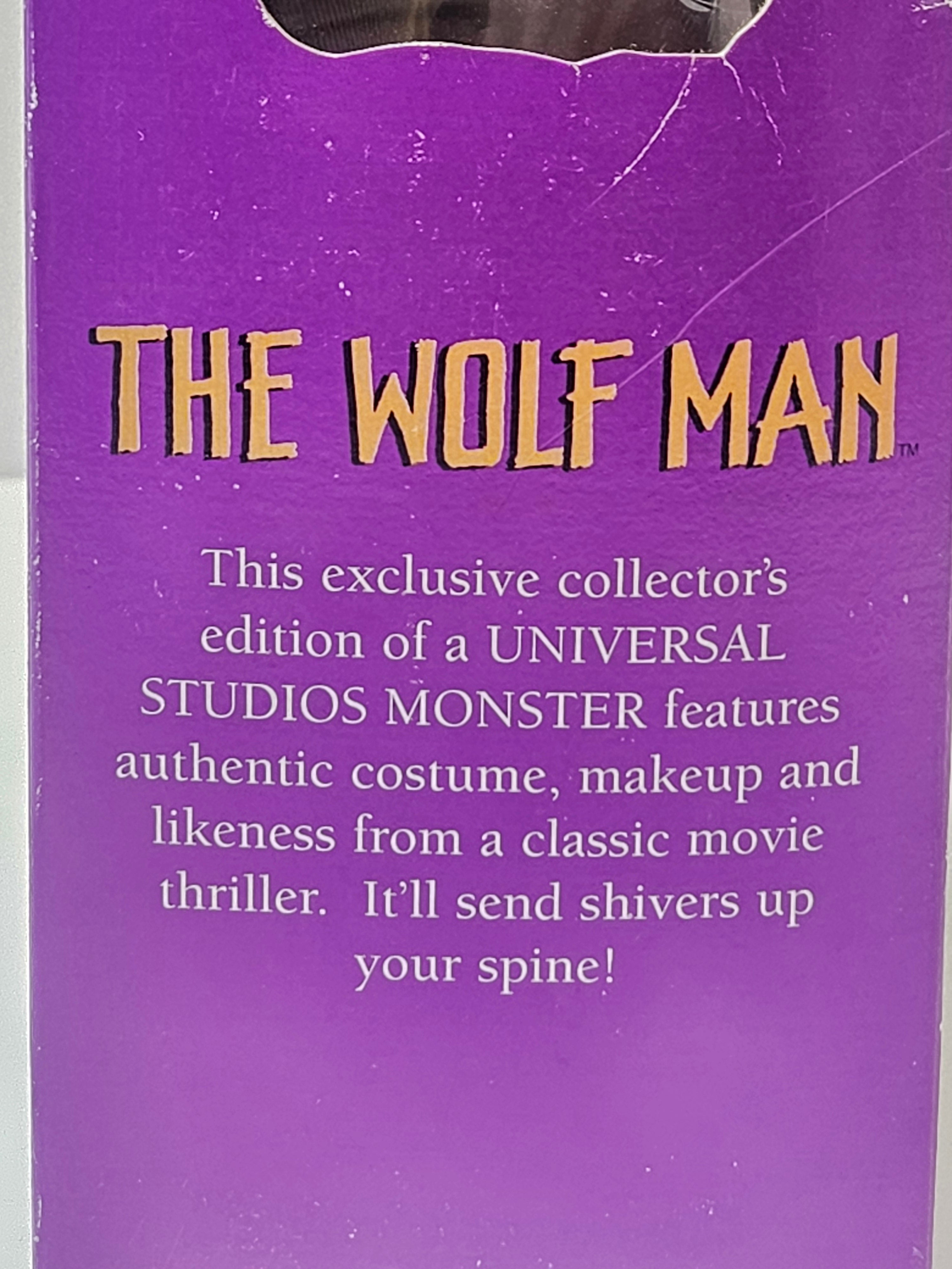 Vintage Hasbro Signature Series Universal Studios Monsters The Wolf Man Doll NRFB