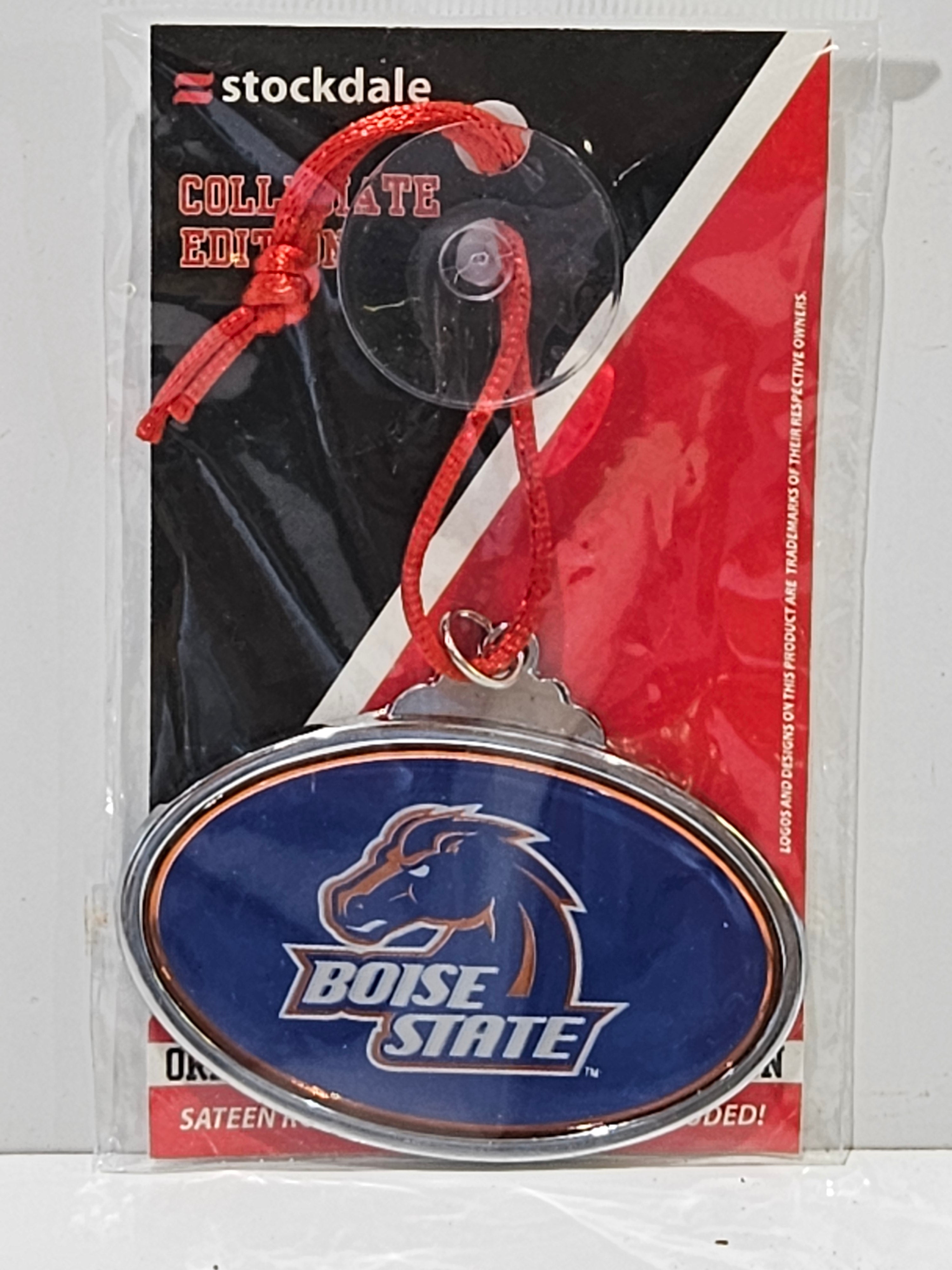 Boise State Broncos Stockdale Collectible Metal Christmas Ornament New Sealed