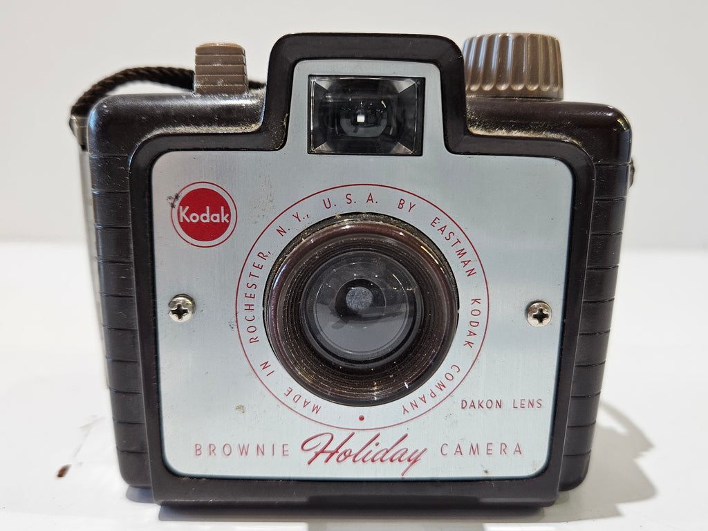 Vintage Kodak Brownie Holiday Camera With Original Box Dakon Lens 127 Film USA