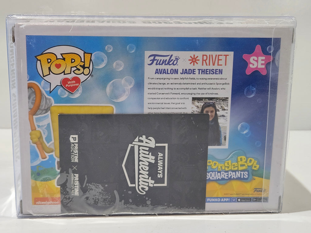 Tom Kenny SpongeBob SquarePants Special Edition Autographed Signed Funko Pop COA