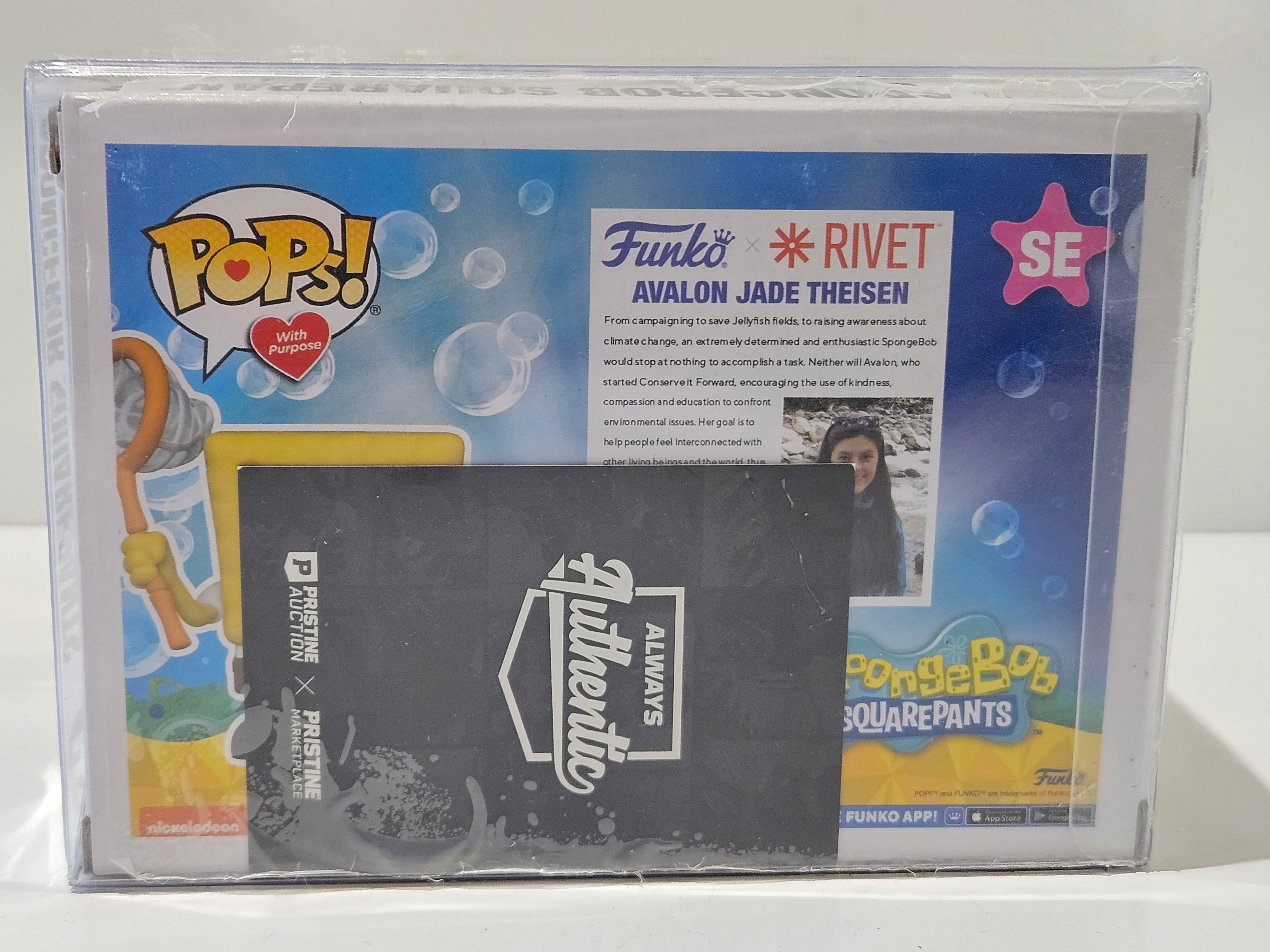 Tom Kenny SpongeBob SquarePants Special Edition Autographed Signed Funko Pop COA