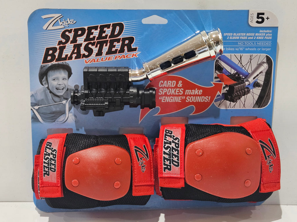 Z Kids Speed Blaster Value Pack Bicycle Engine Sound Maker Pads Ages 5+ New