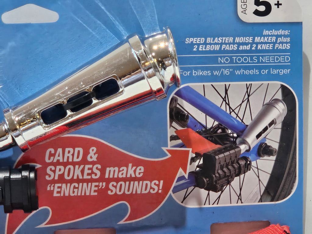 Z Kids Speed Blaster Value Pack Bicycle Engine Sound Maker Pads Ages 5+ New