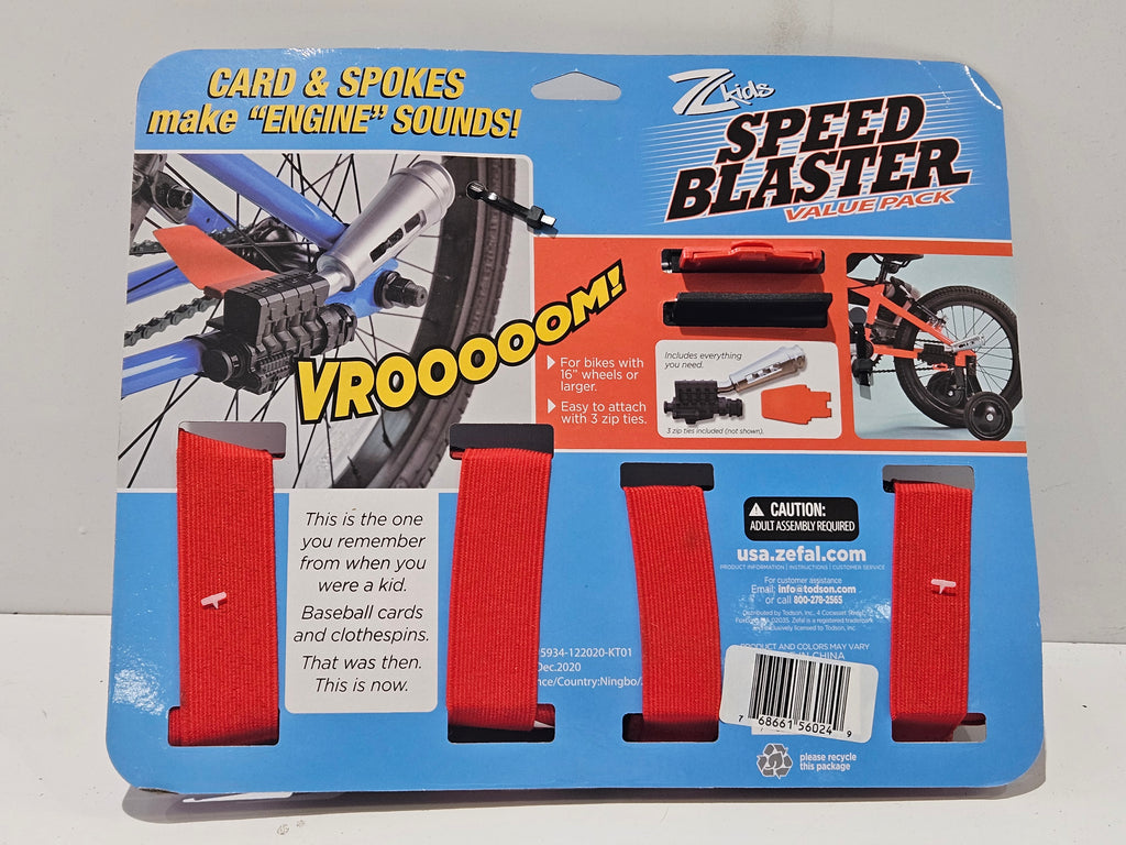 Z Kids Speed Blaster Value Pack Bicycle Engine Sound Maker Pads Ages 5+ New