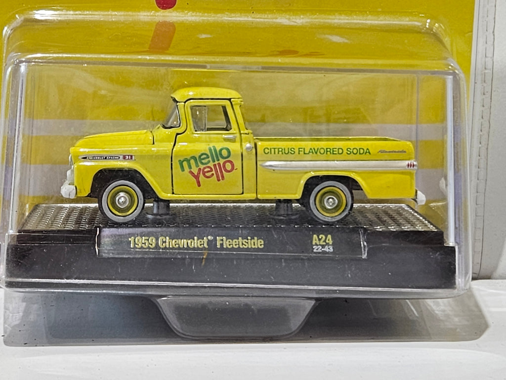 M2 Machines 1959 Chevrolet Fleetside Mello Yello Coca-Cola Limited Edition Diecast