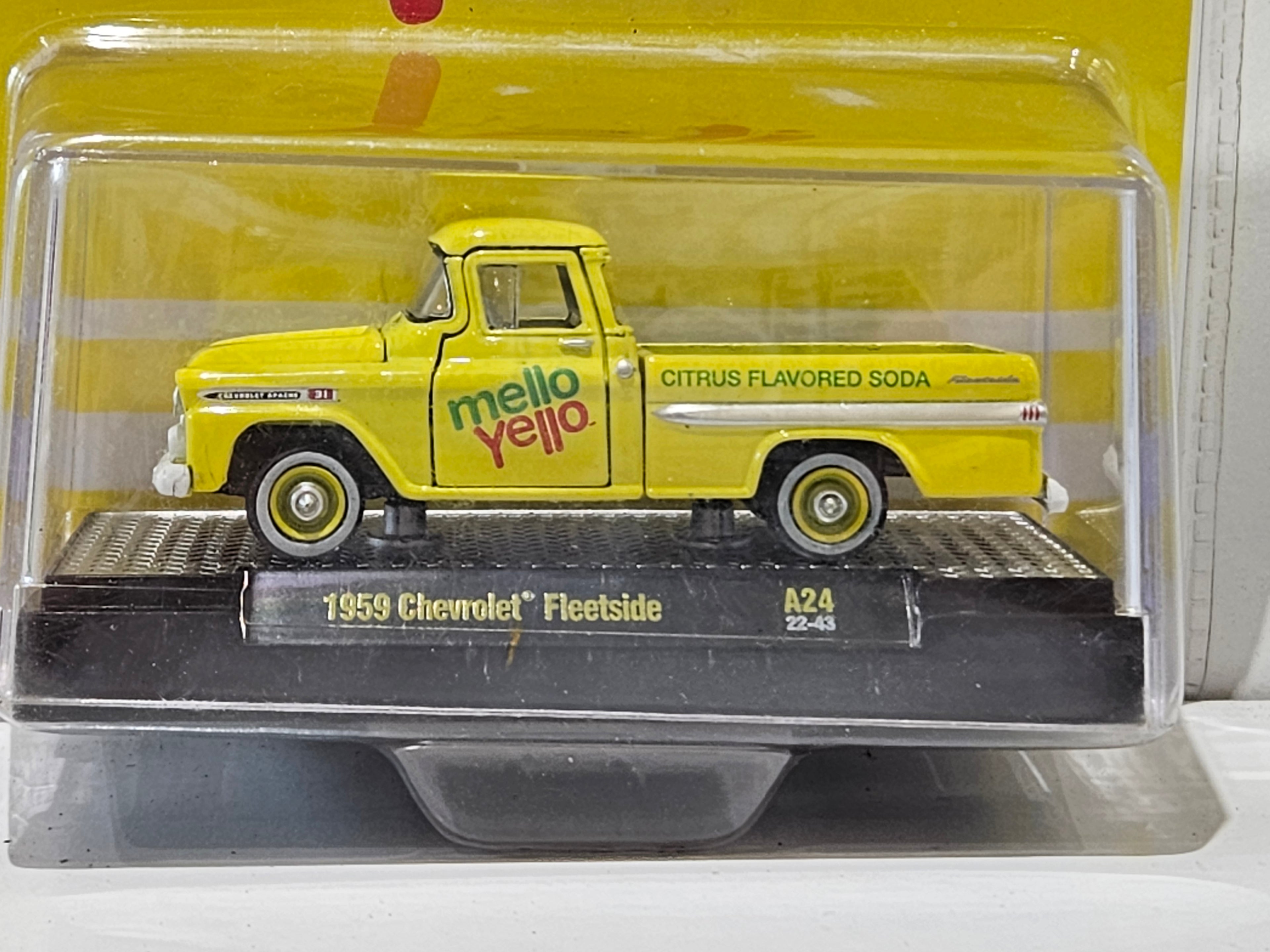 M2 Machines 1959 Chevrolet Fleetside Mello Yello Coca-Cola Limited Edition Diecast