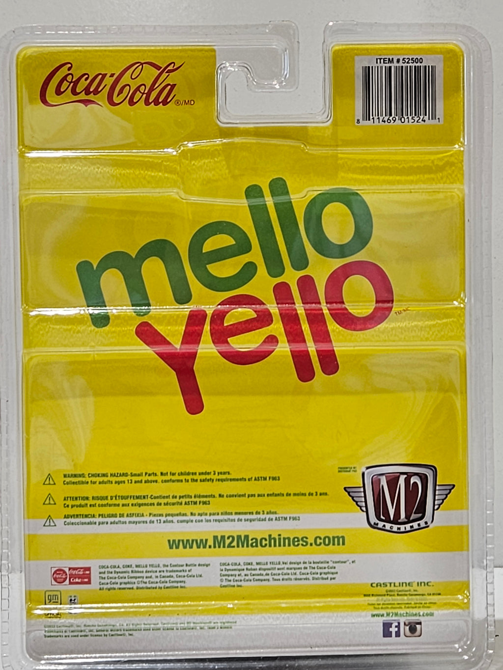 M2 Machines 1959 Chevrolet Fleetside Mello Yello Coca-Cola Limited Edition Diecast