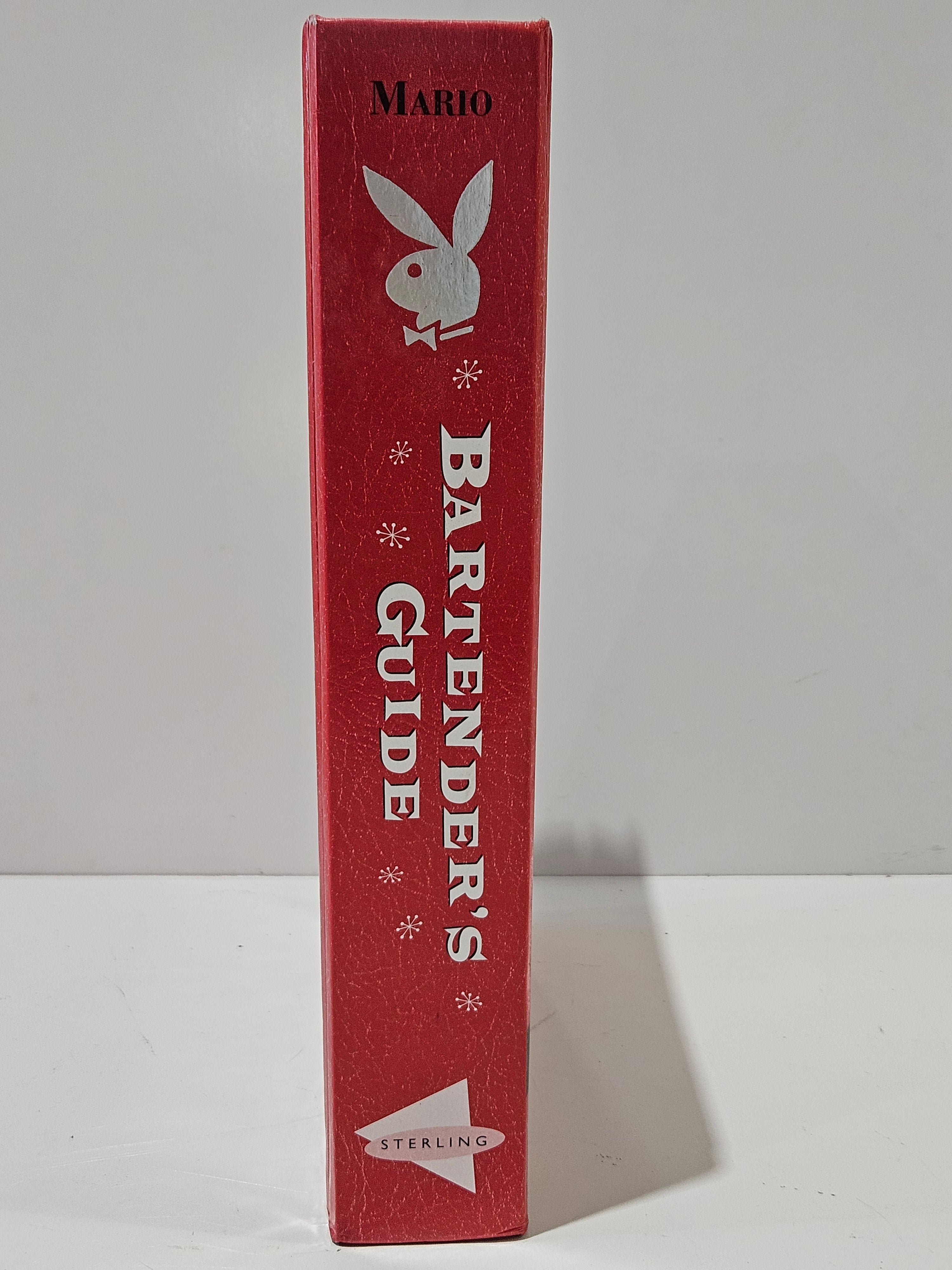 Playboy Bartender's Guide Deluxe Edition Thomas Mario LeRoy Neiman Hardcover Book