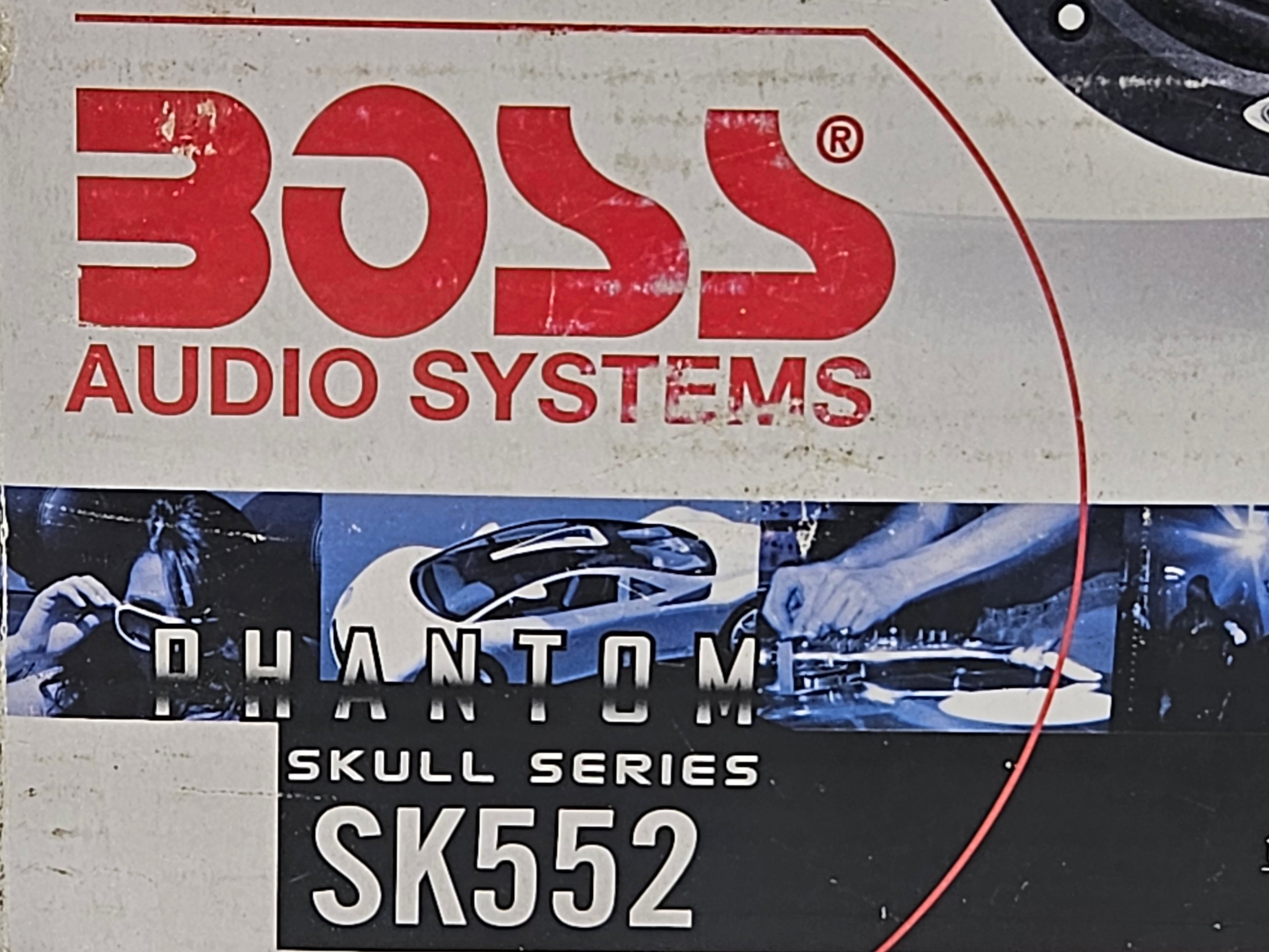Boss Audio SK552 Phantom Skull 5.25" 250W 2-Way Full Range Car Speakers Pair