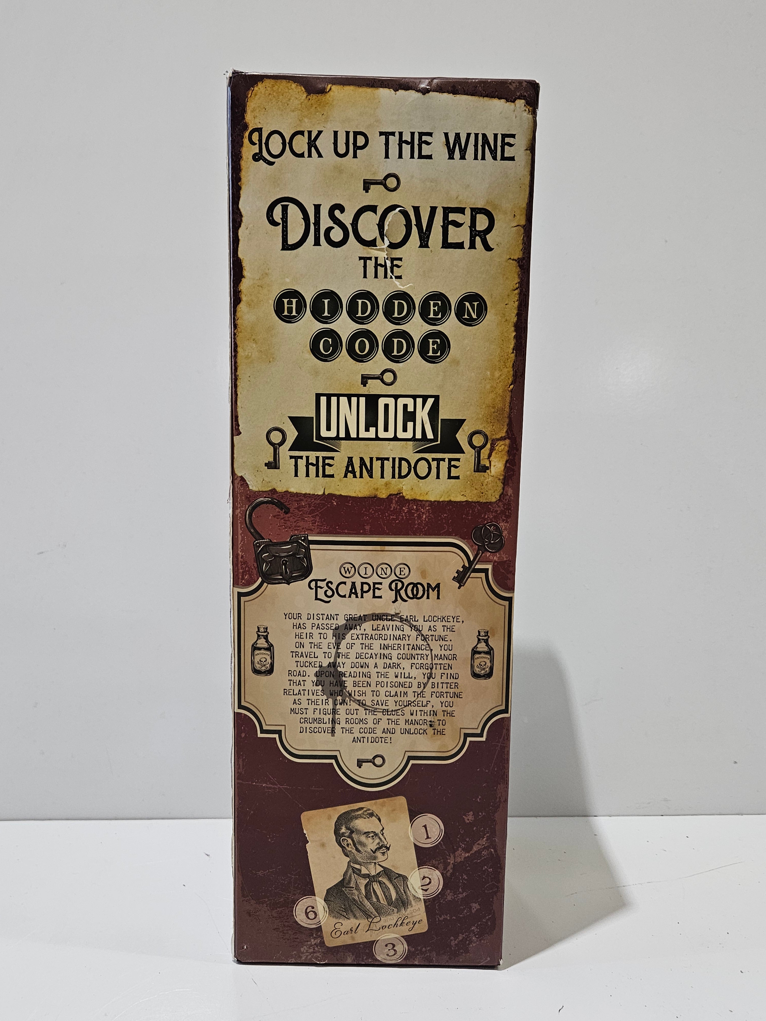 Fun Is For Business Wine Escape Room Game Legend Of Lockheye Puzzle Gift Set