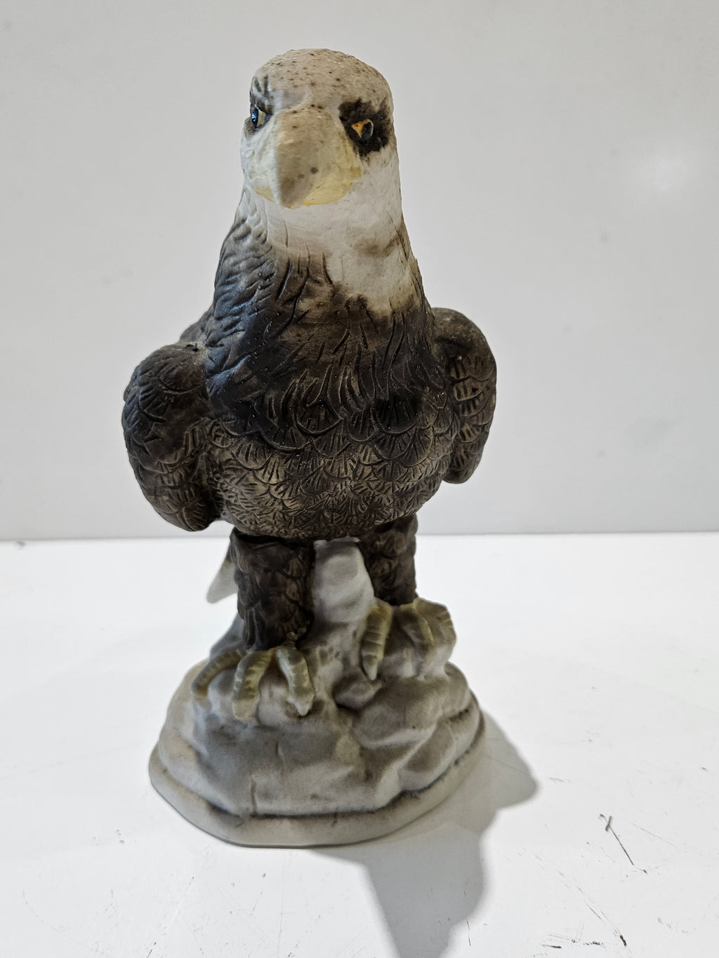 Bald Eagle Figurine Wildlife Bird Of Prey Statue Decorative Resin Display Decor