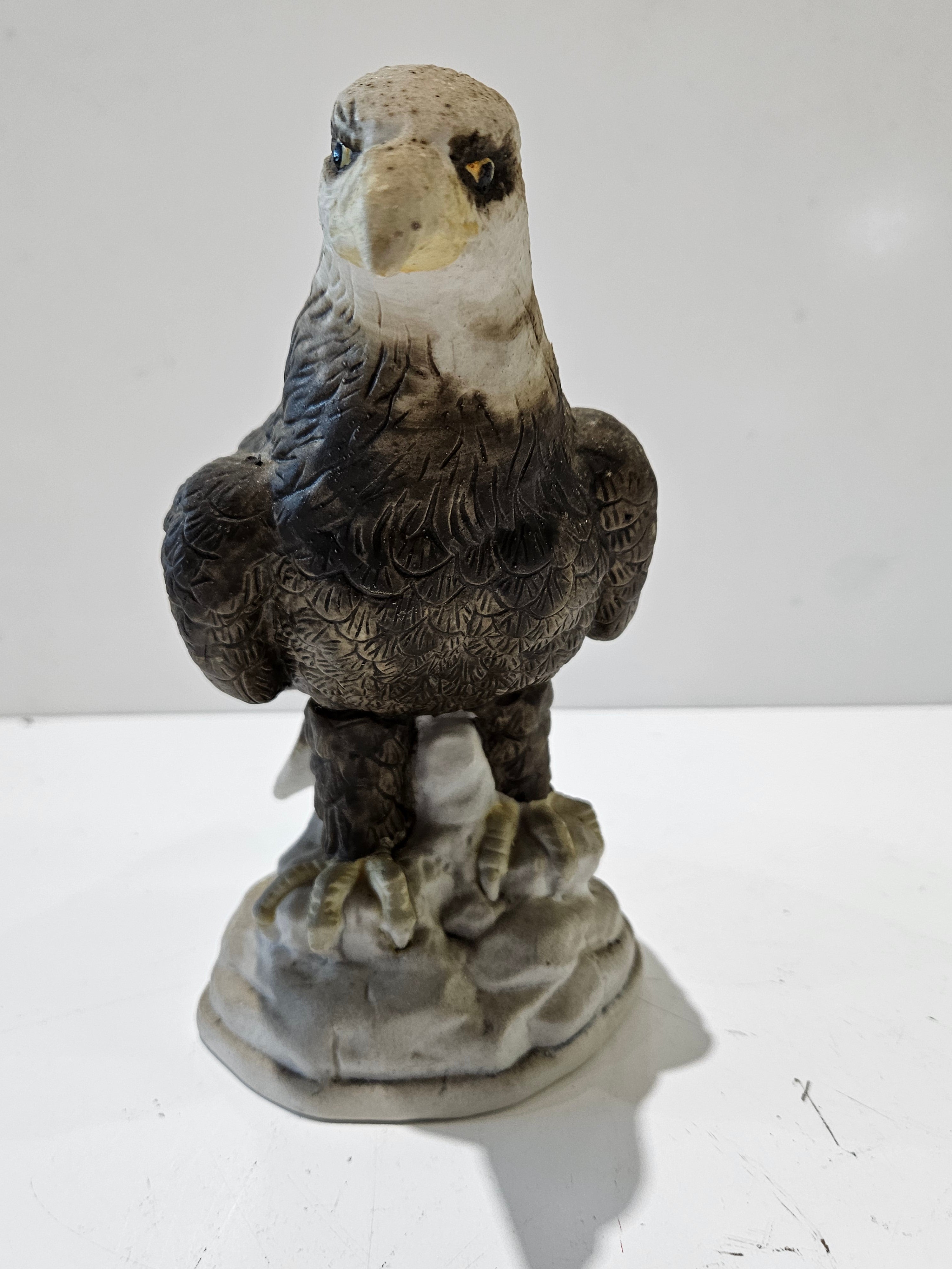 Bald Eagle Figurine Wildlife Bird Of Prey Statue Decorative Resin Display Decor