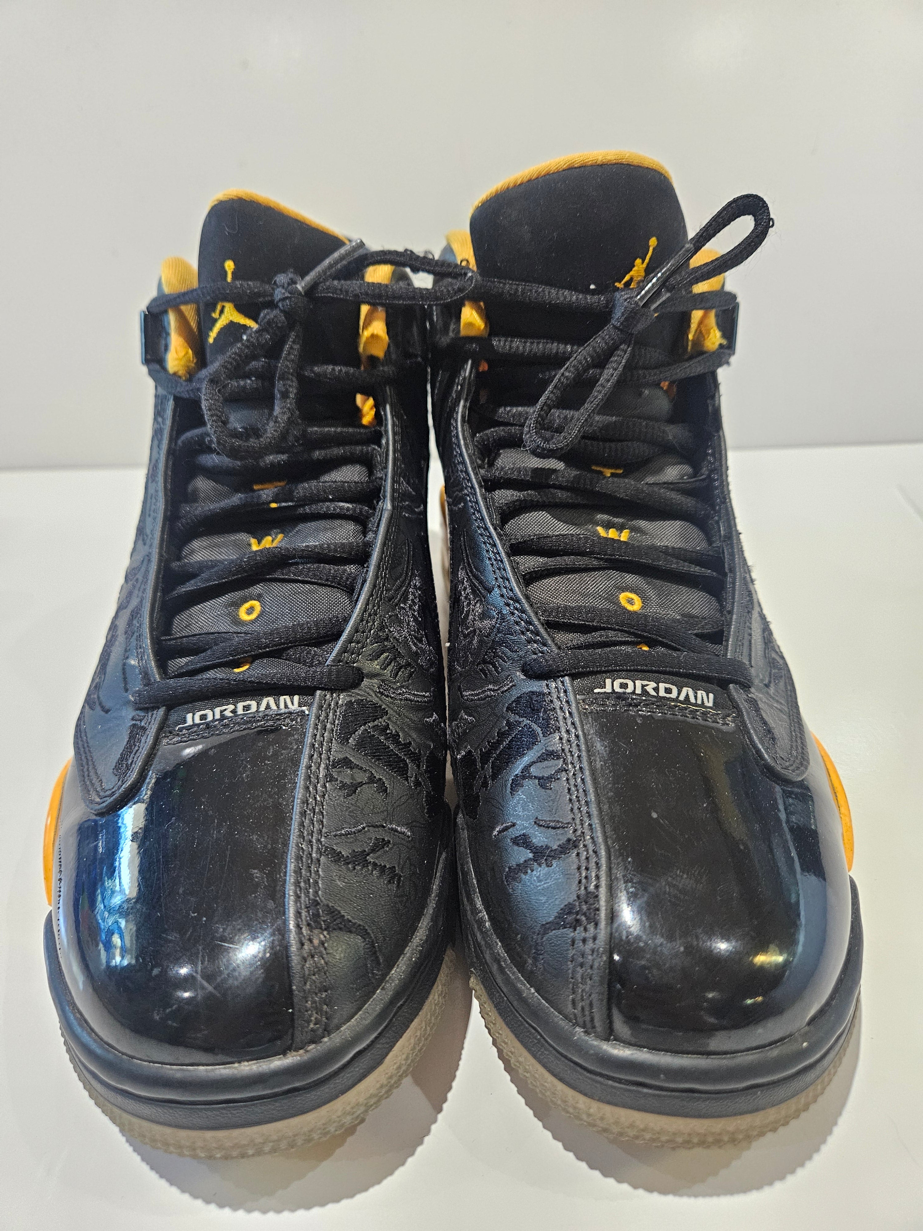 Nike Air Jordan Dub Zero Taxi Black Men's Size 8 Shoes 311046-017 2022 Sneakers