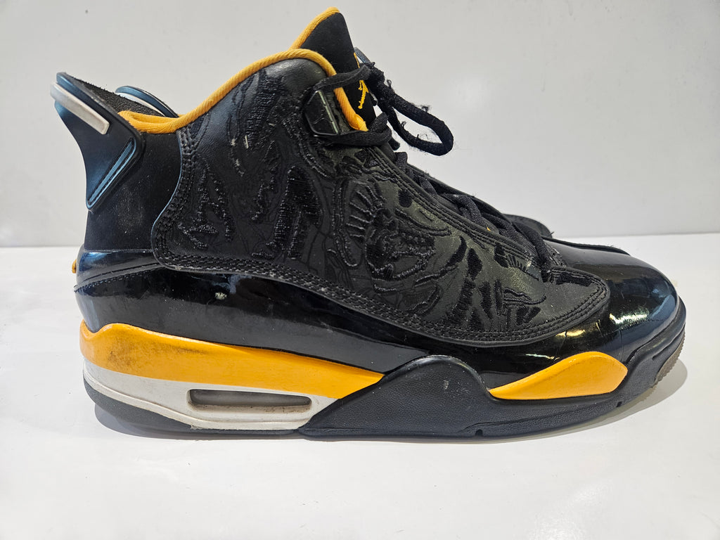 Nike Air Jordan Dub Zero Taxi Black Men's Size 8 Shoes 311046-017 2022 Sneakers