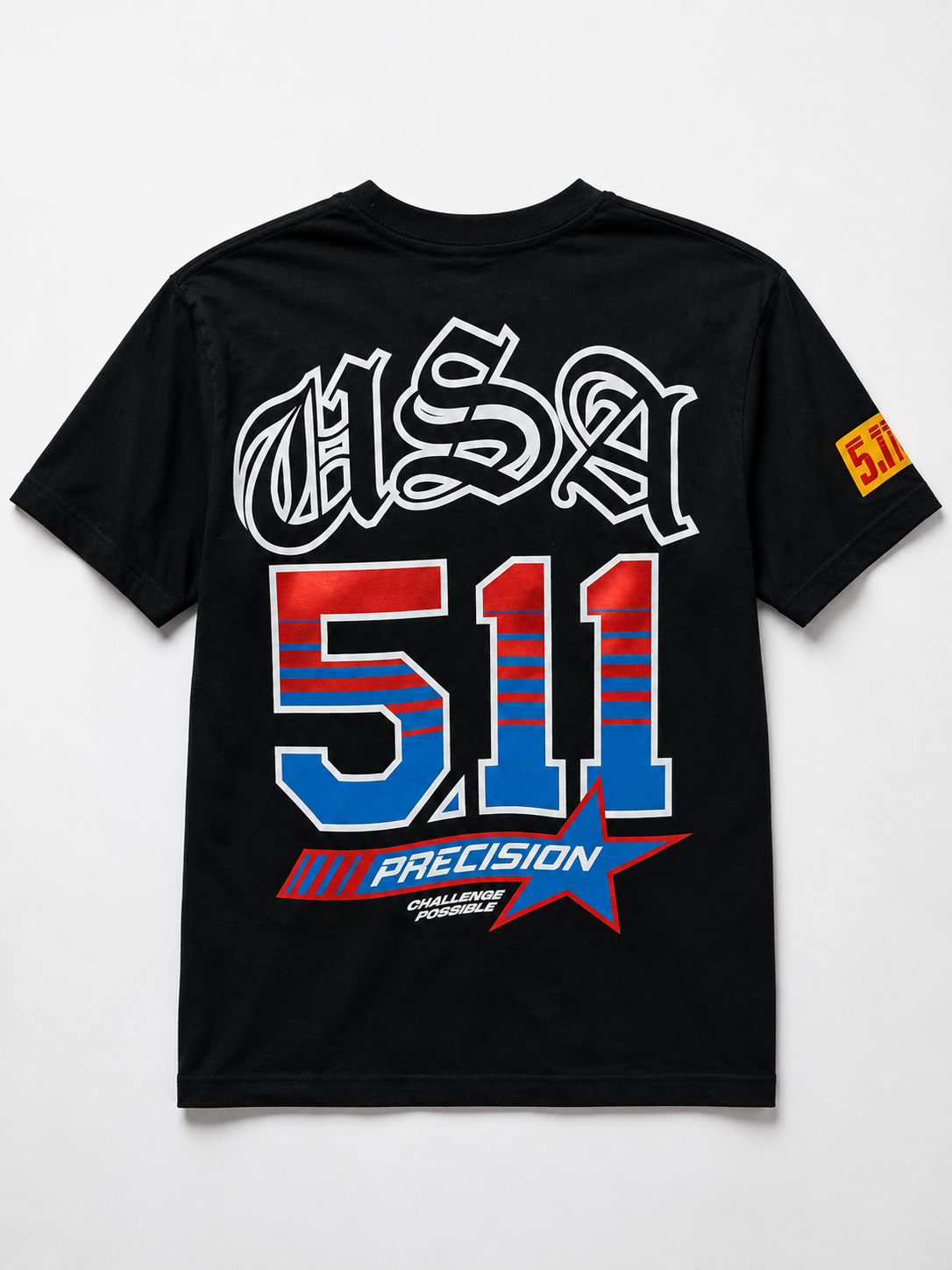 5.11 Tactical "USA Precision" Graphic Performance T-Shirt, Size XS