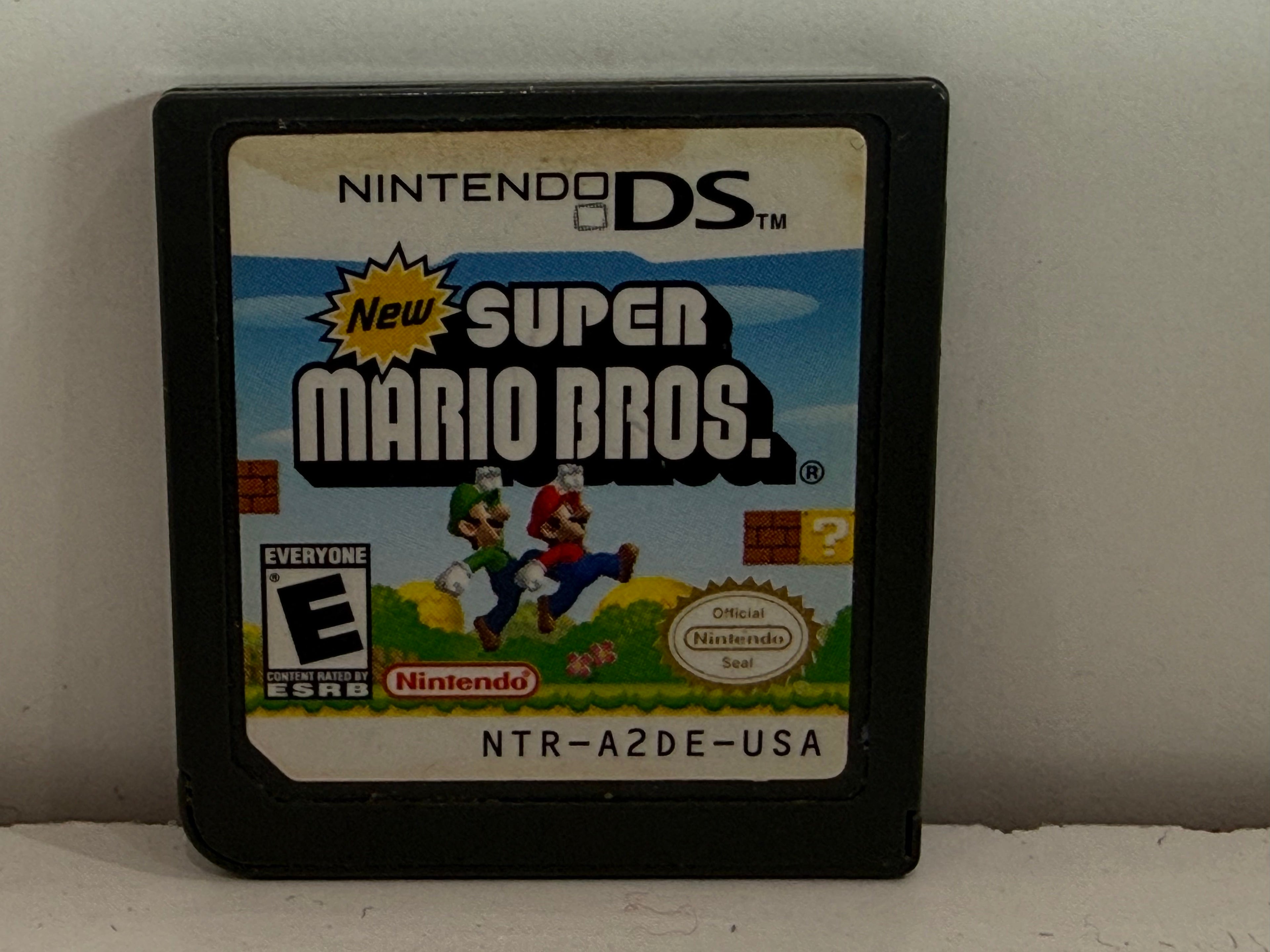 Nintendo DS New Super Mario Bros Game Cartridge Authentic NTR-A2DE-USA
