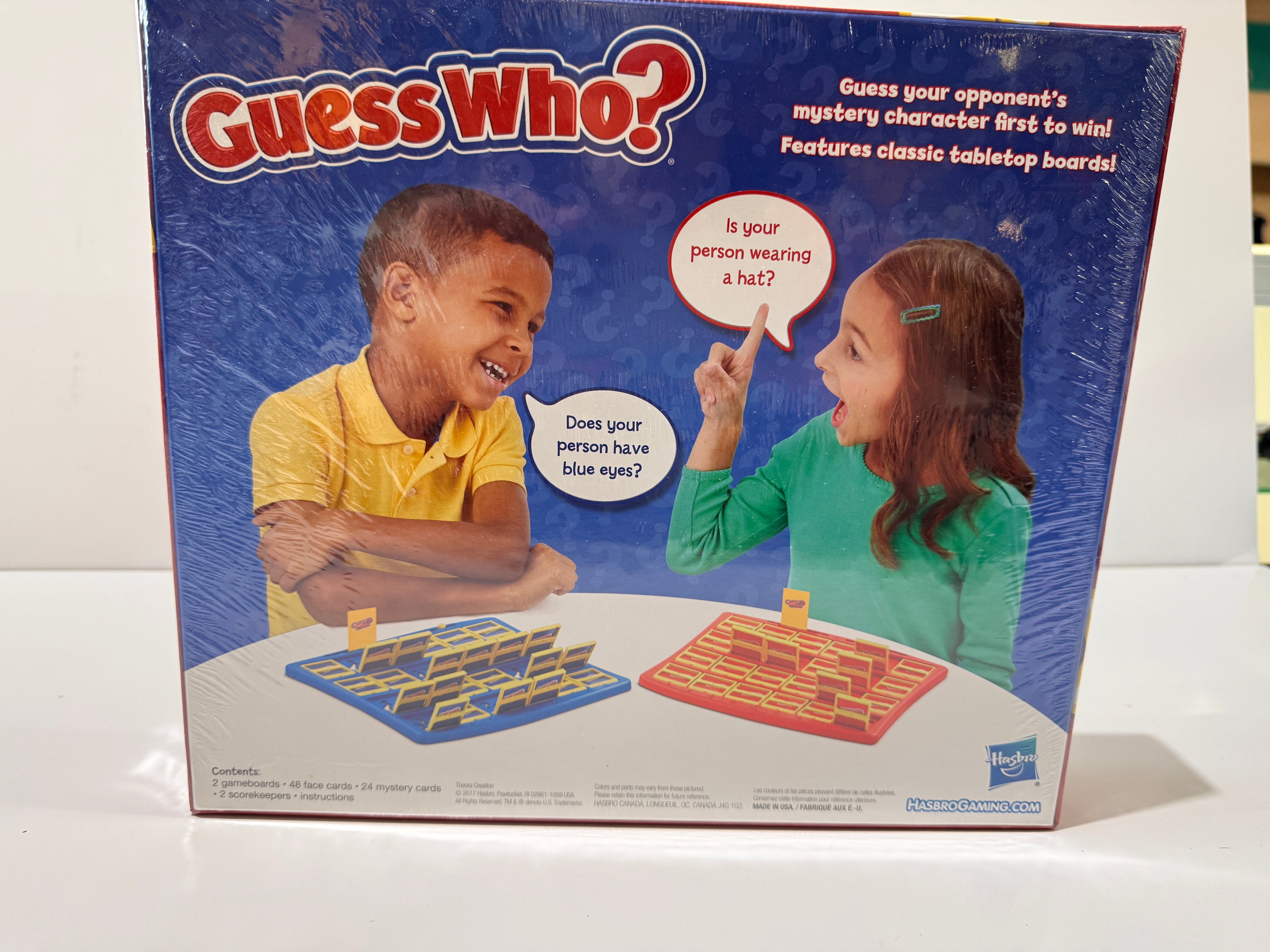 Guess Who Original Board Game Hasbro Gaming Classic Guessing Game Sealed