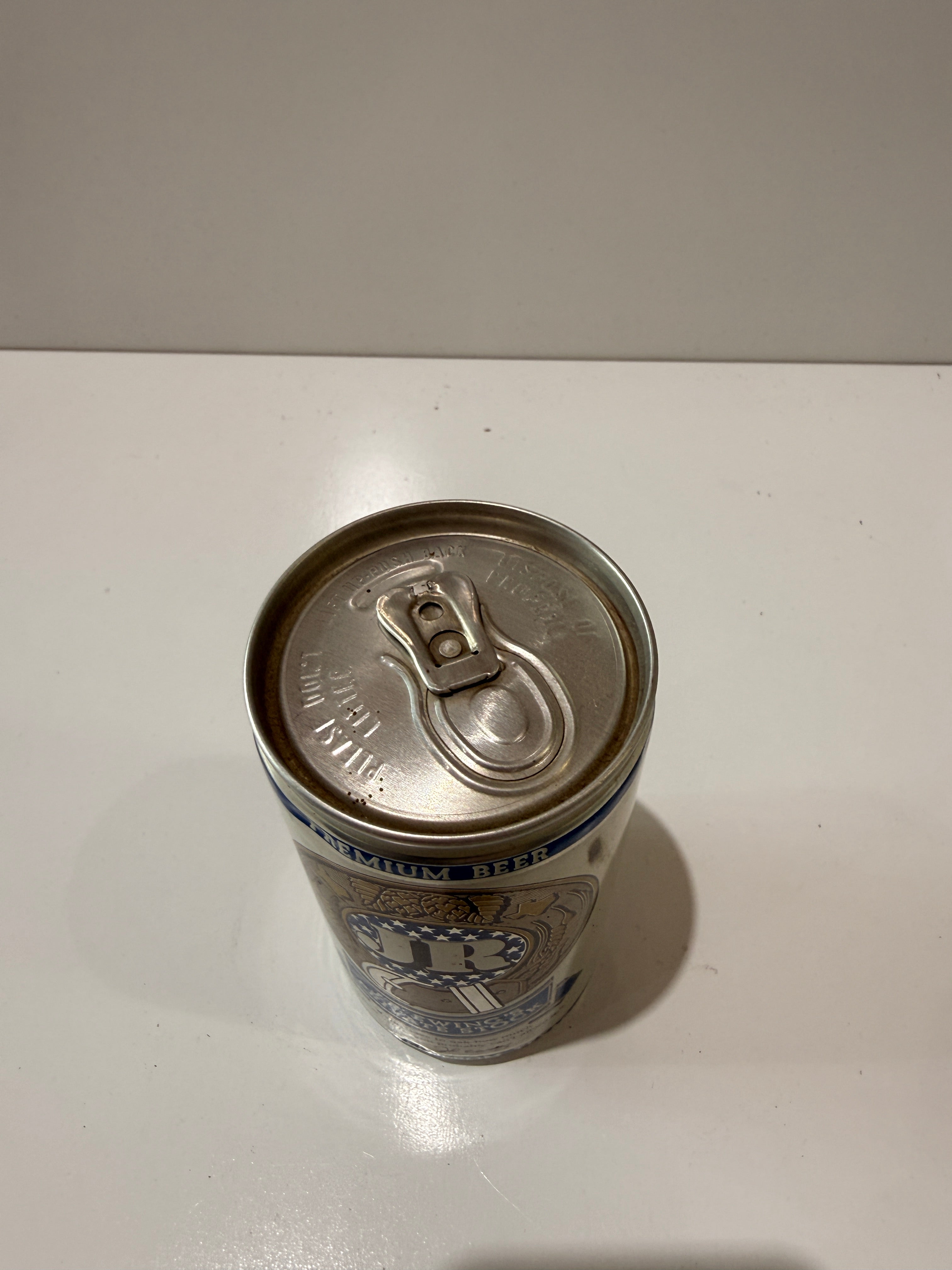 Vintage 1980 JR Ewing Pearl Brewing Private Stock Beer Can Texas Collectible