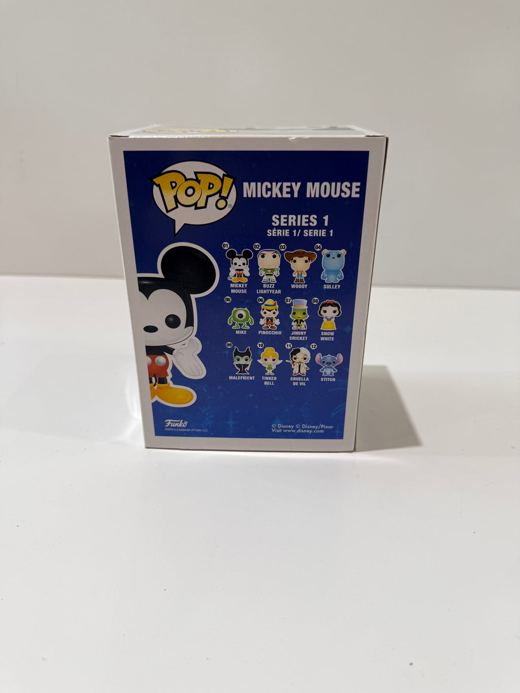 Funko Pop Disney Mickey Mouse #01 Vinyl Figure Original Series 1 Collectible