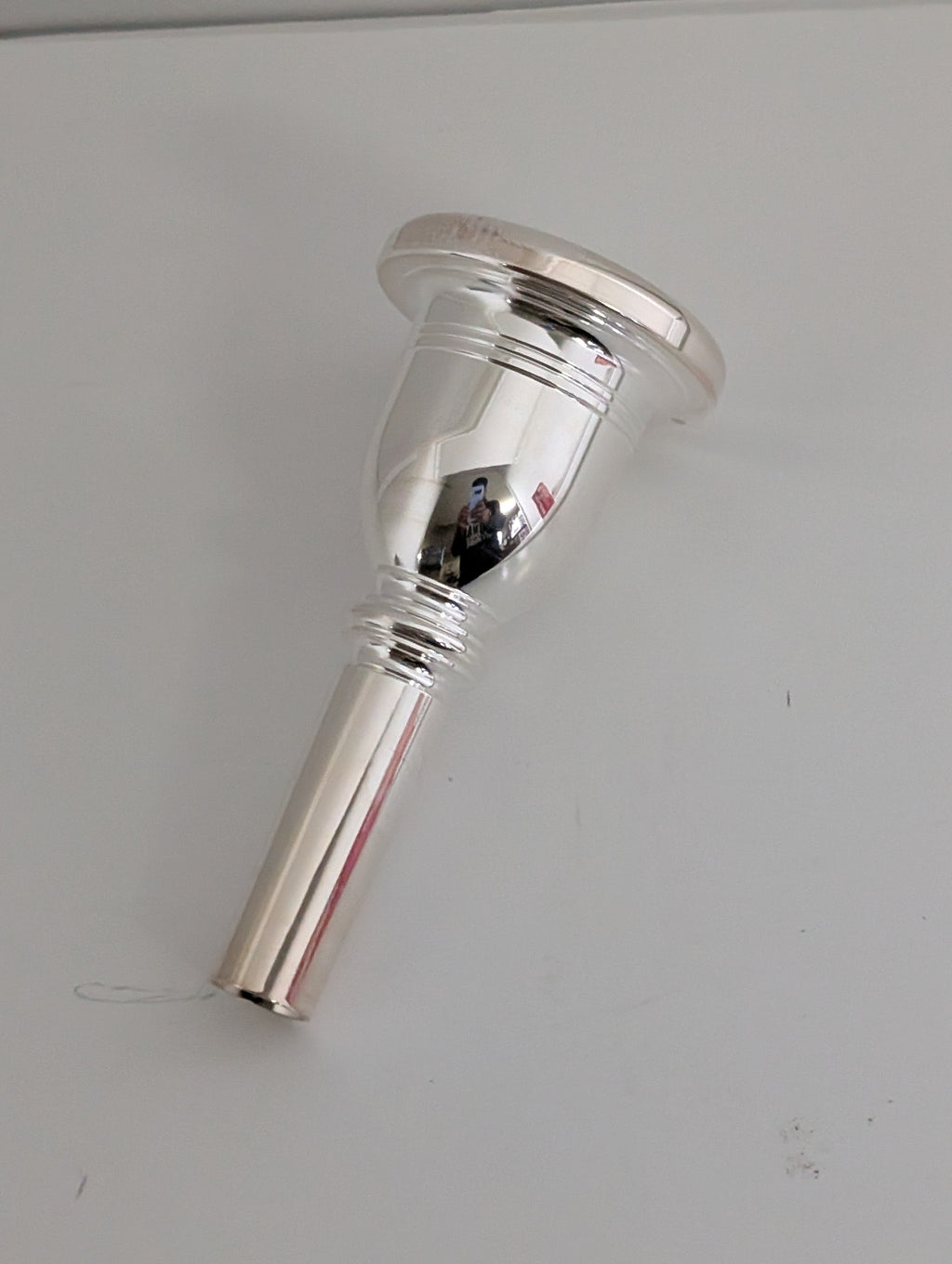 Schilke 6E4B Silver Plated Euphonium Mouthpiece with Original Box Chicago USA