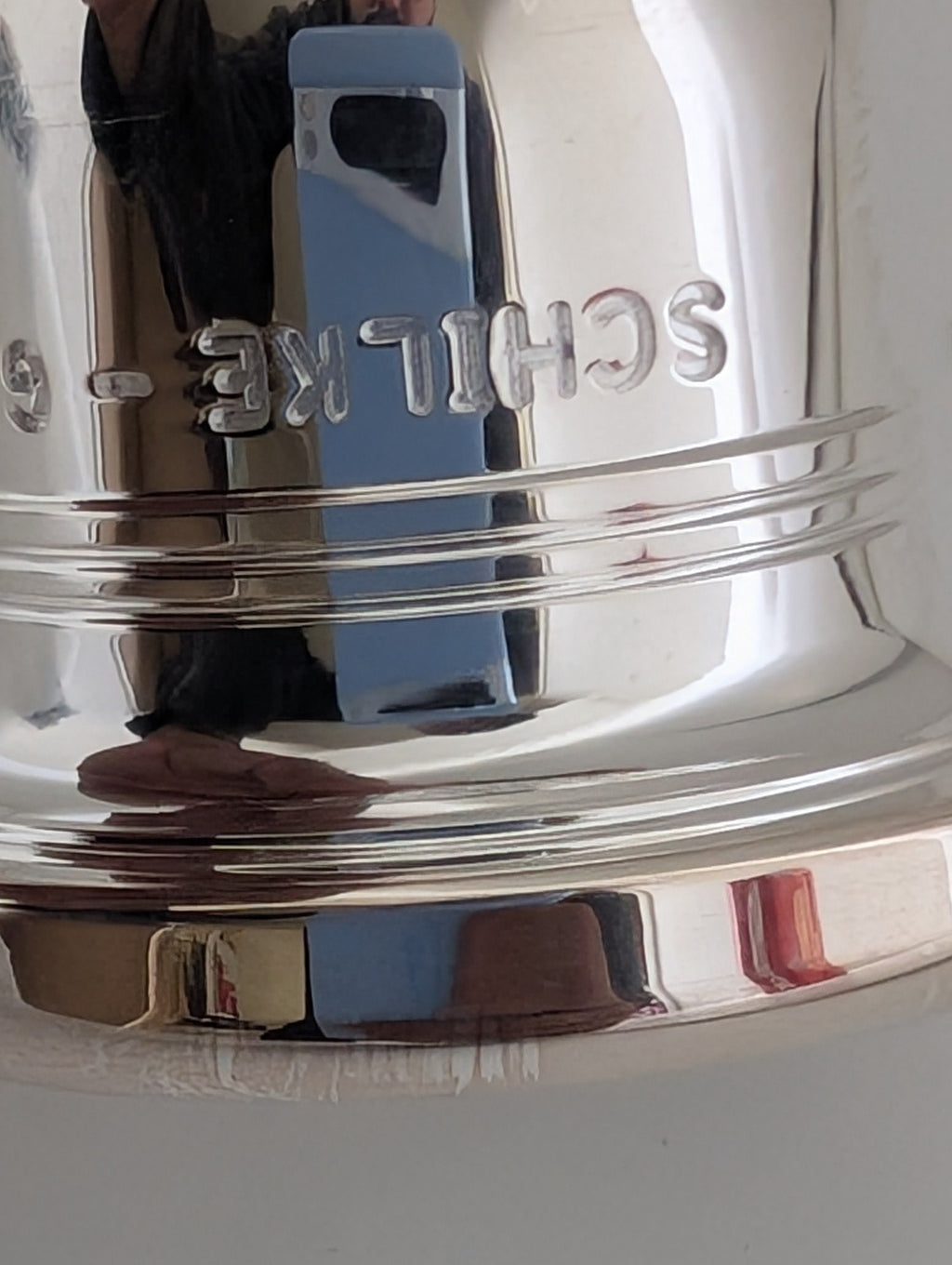 Schilke 6E4B Silver Plated Euphonium Mouthpiece with Original Box Chicago USA