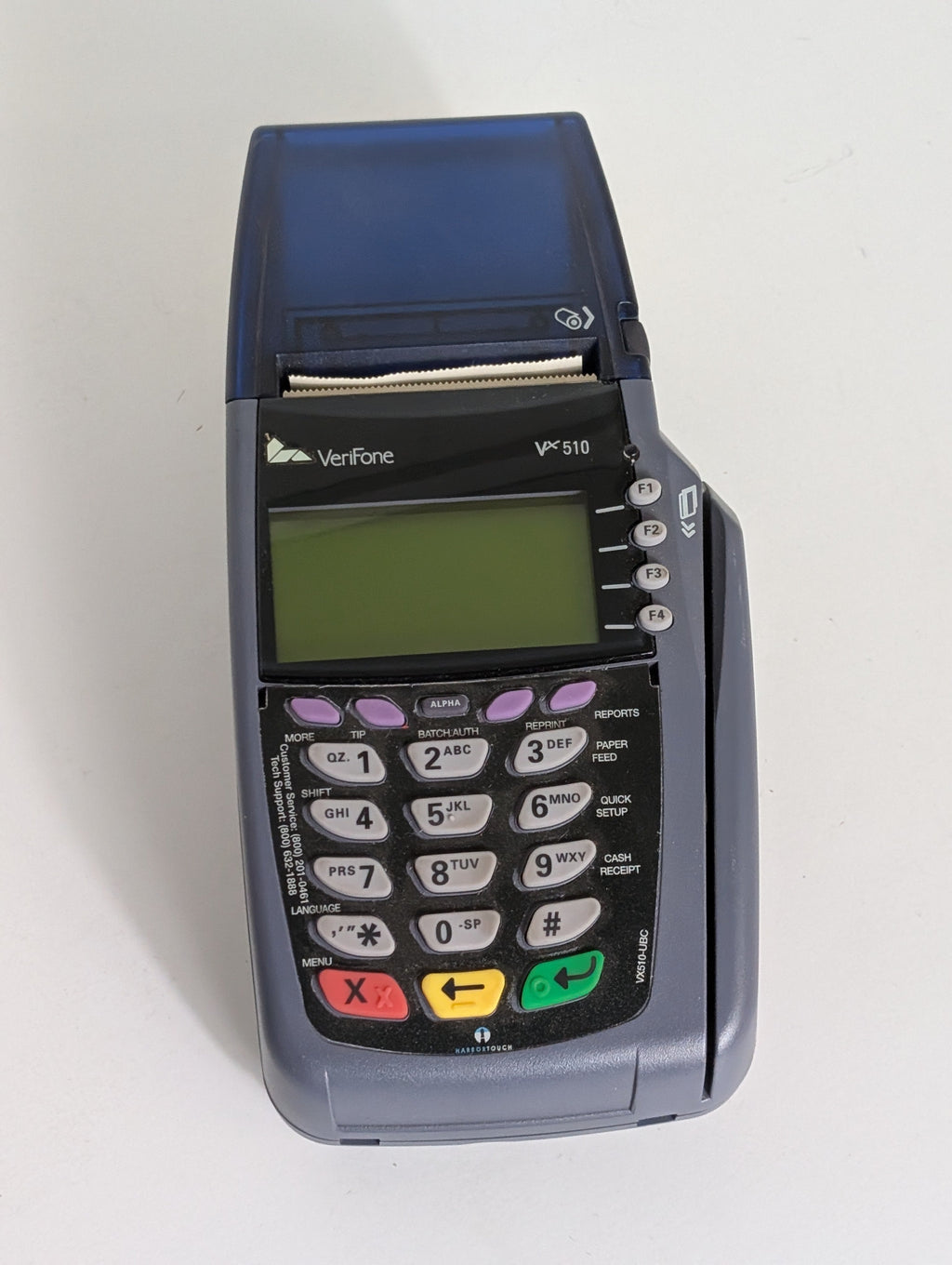 VeriFone VX 510 Credit Card Terminal Payment Processor w/ Printer (no plug included)