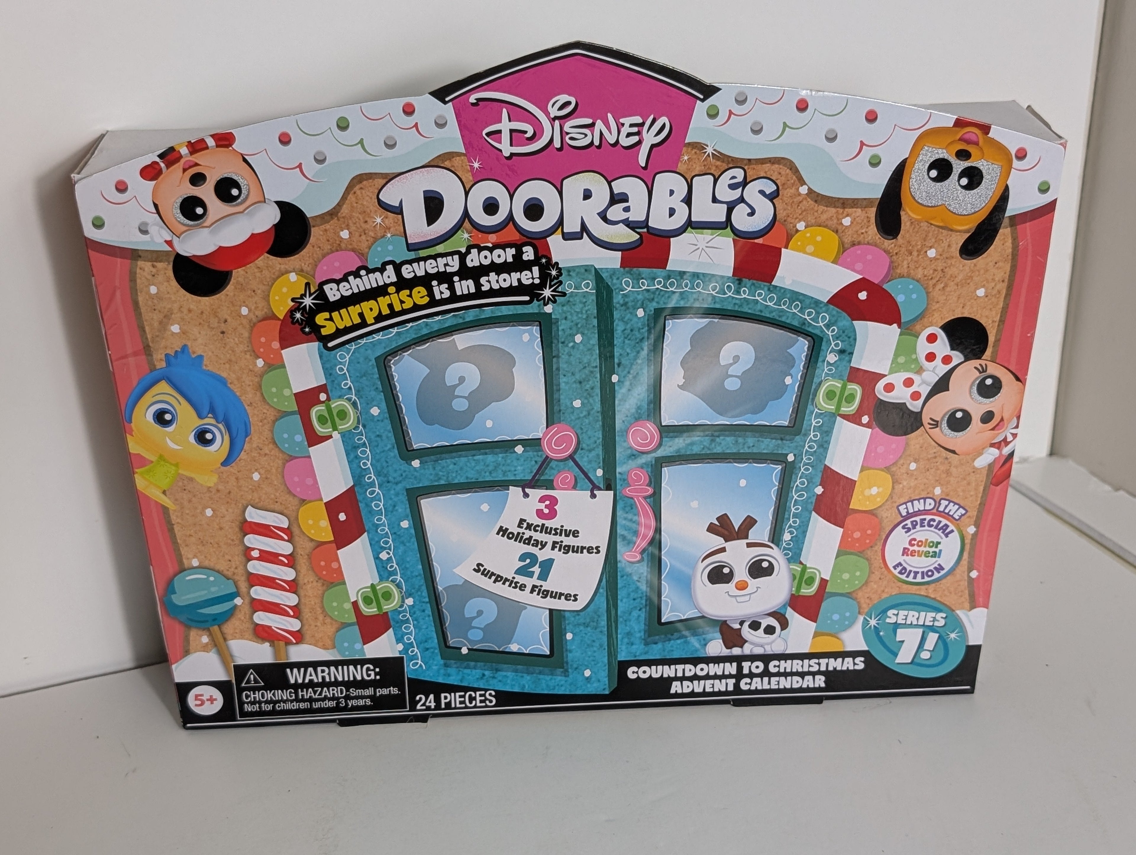 Disney Doorables Series 7 Countdown to Christmas Advent Calendar Box Set