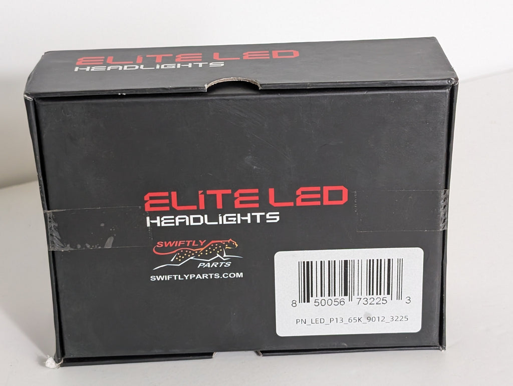 Power Ray Elite LED Headlights 65K 9012 3225 Automotive Conversion Light Kit