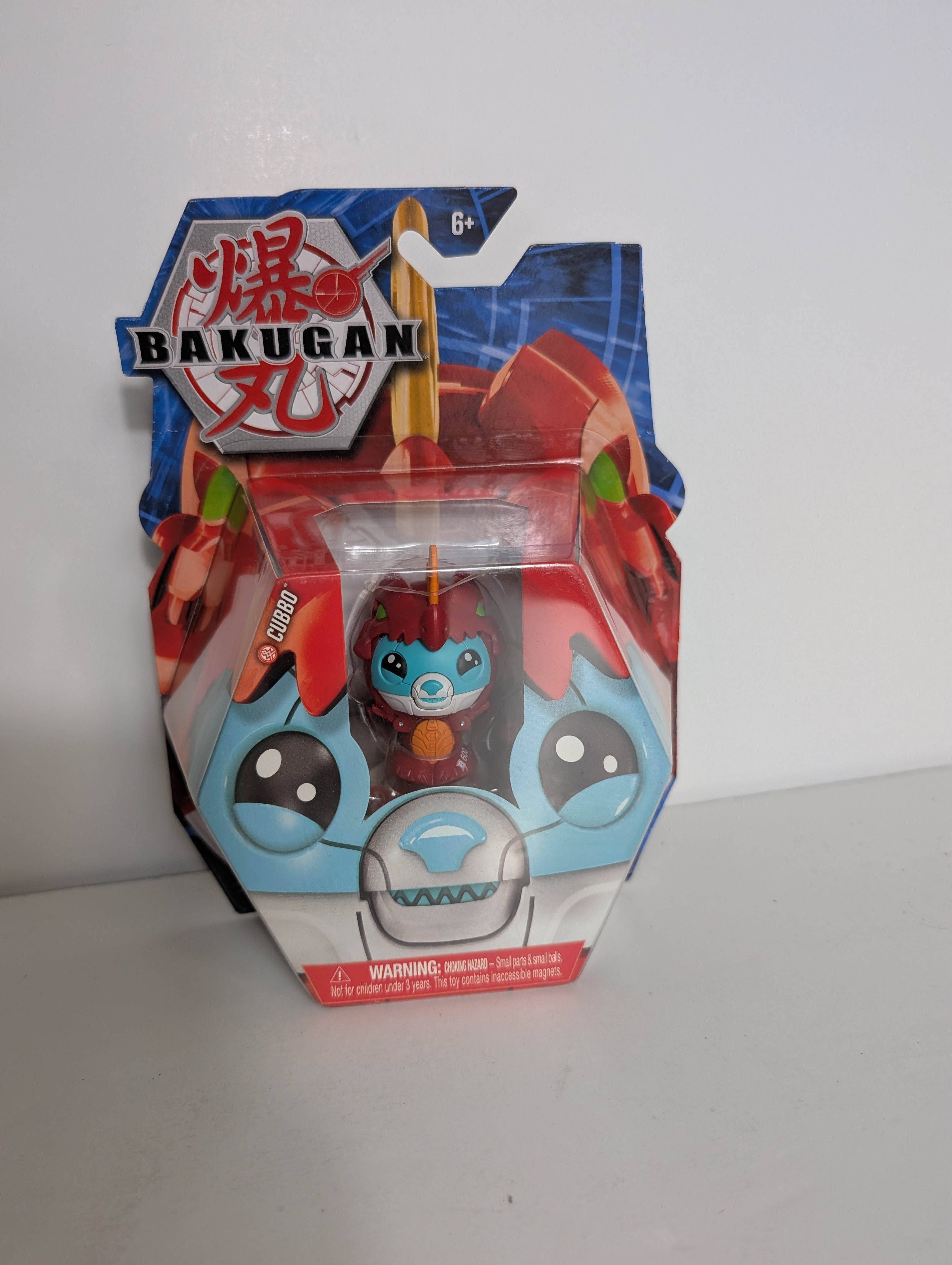 Bakugan Battle Bubblo Figure Collectible Toy by Spin Master Red and Blue Edition