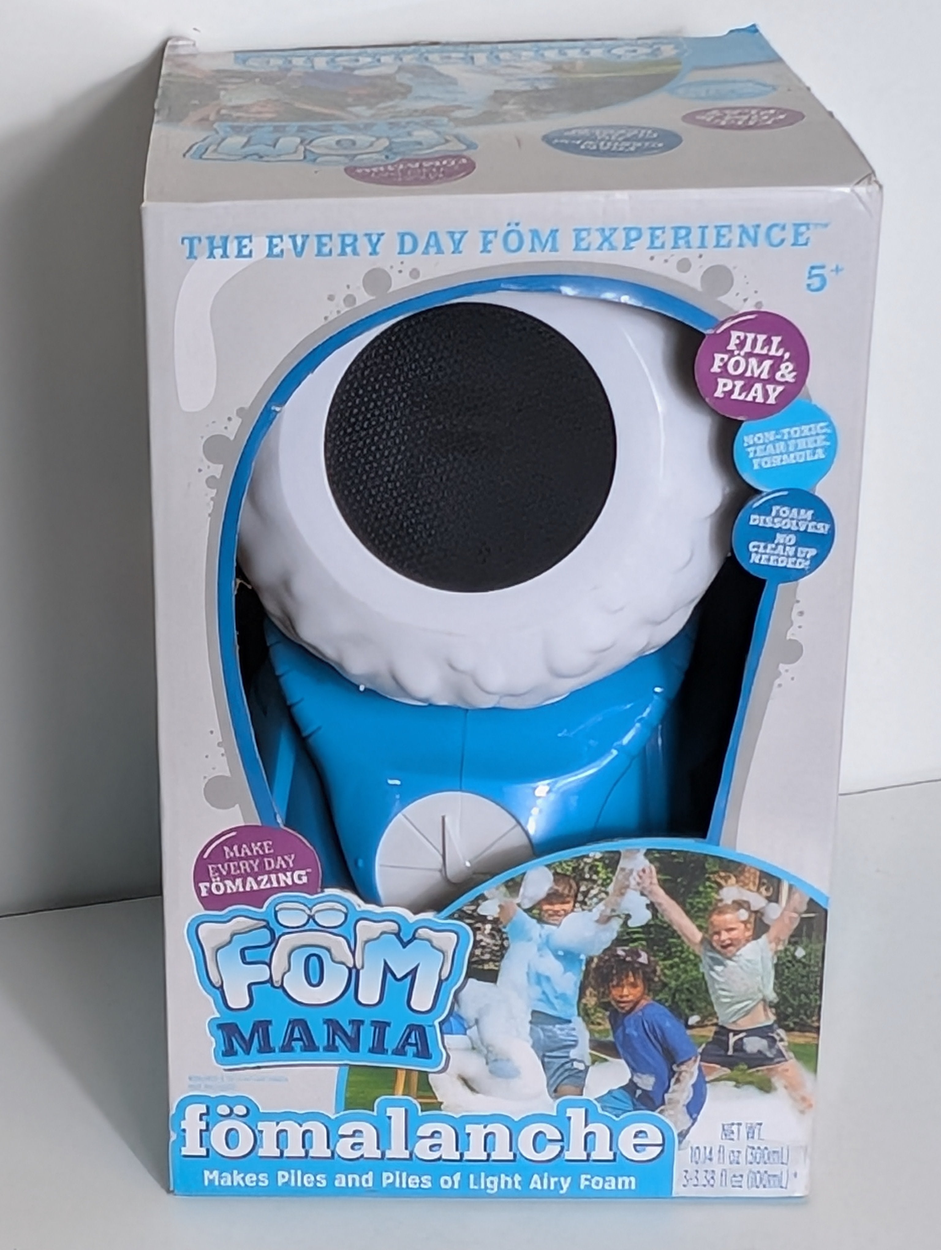 Föm Mania Fömalanche Foam Machine Outdoor Play Toy with Non-Toxic Refill Formula