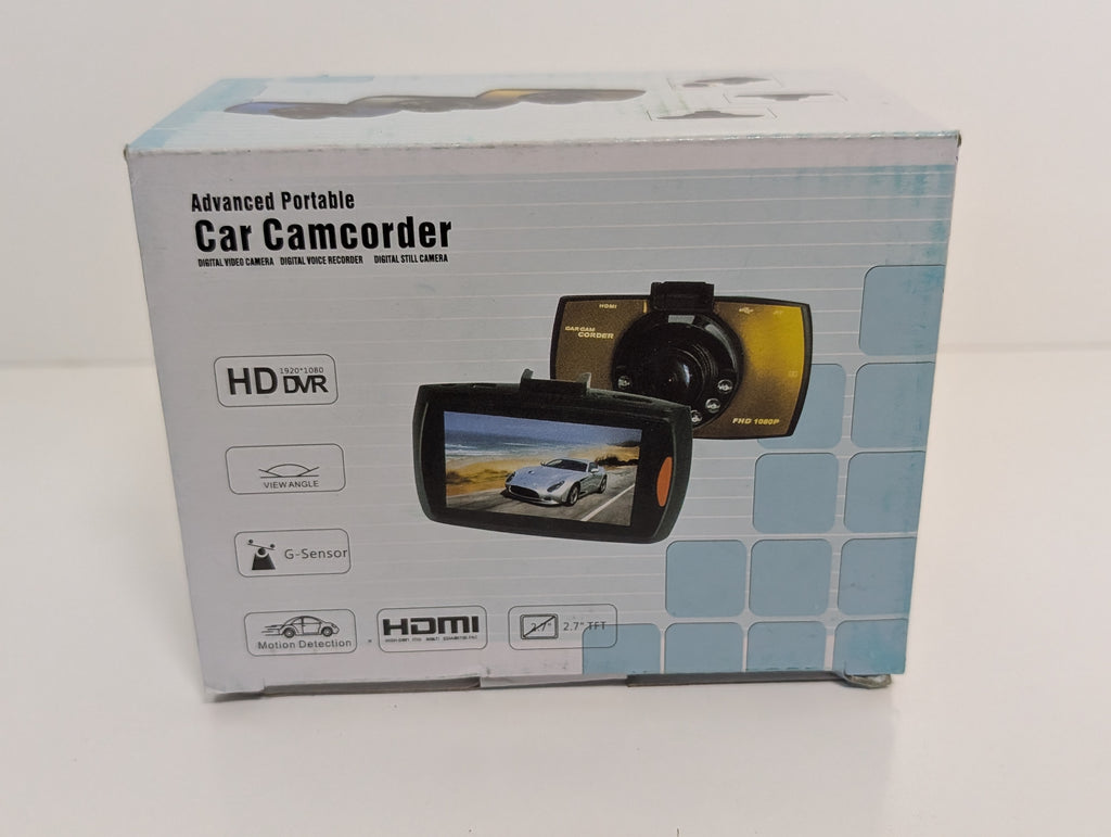 Advanced Portable HD 1080P Car Camcorder Dash Camera with Motion Detection & G-Sensor (New)