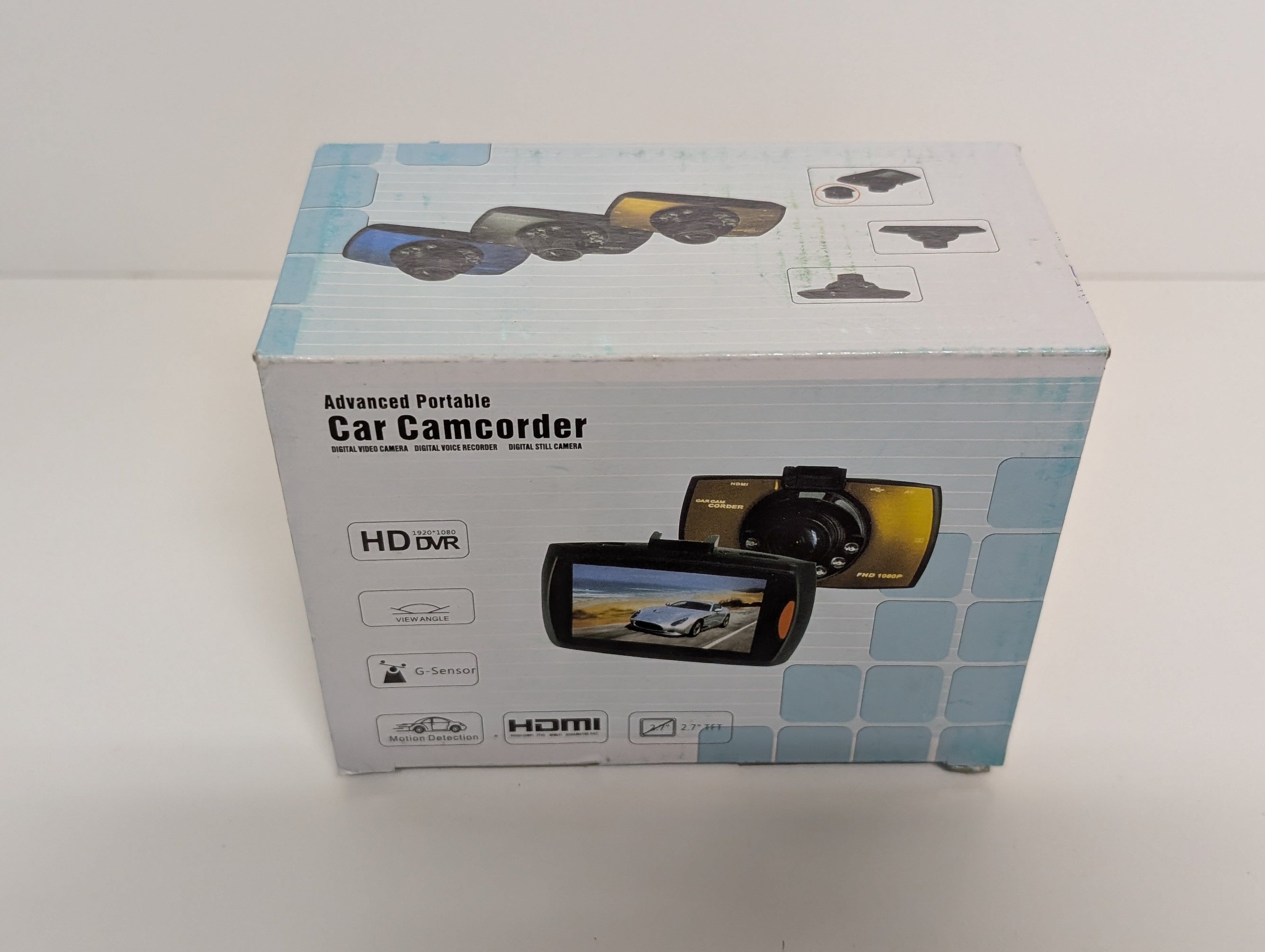 Advanced Portable HD 1080P Car Camcorder Dash Camera with Motion Detection & G-Sensor (New)