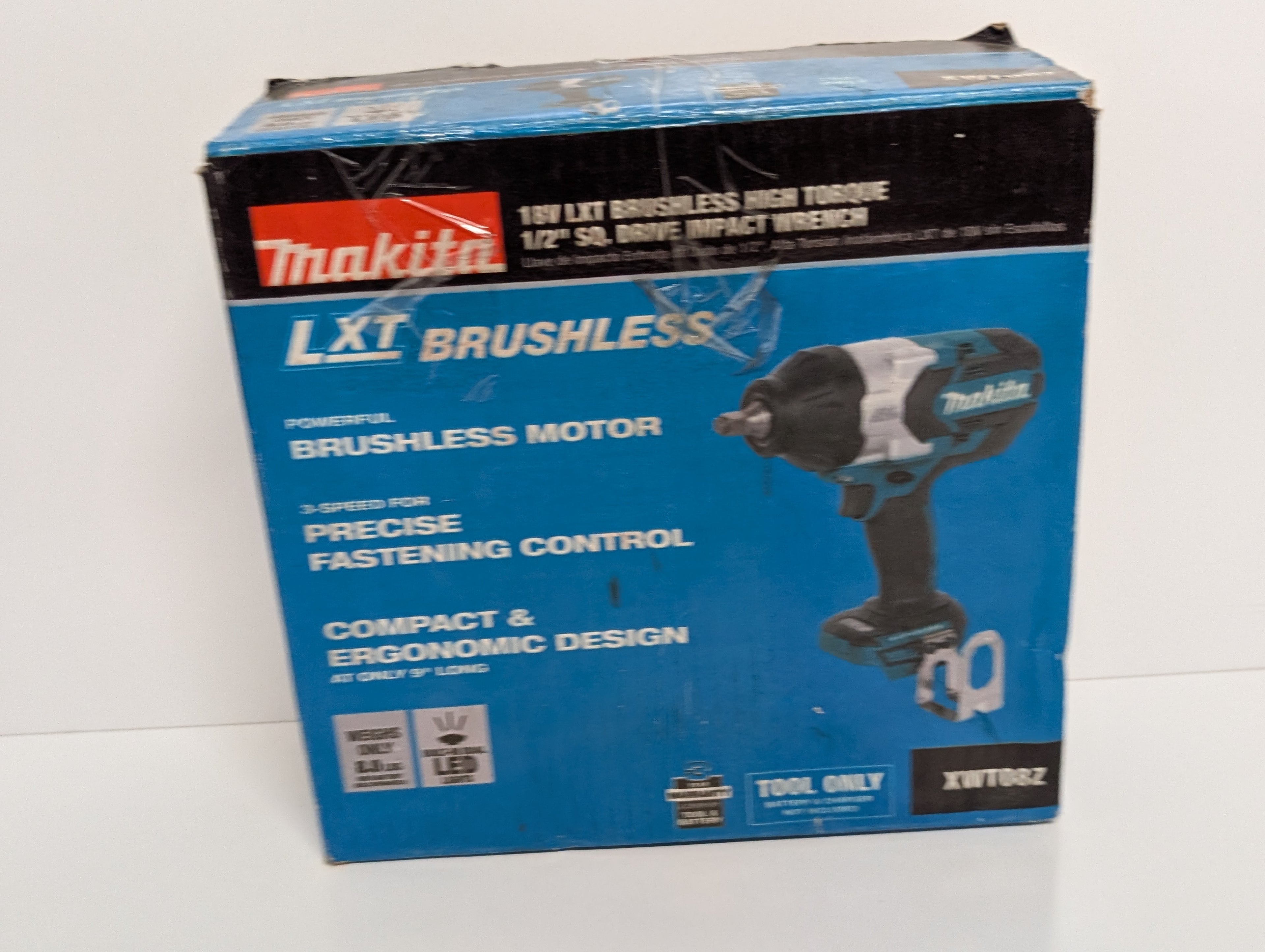 Makita XWT08Z 18V LXT Brushless 1/2" High Torque Impact Wrench (Tool Only, Pre-Owned)
