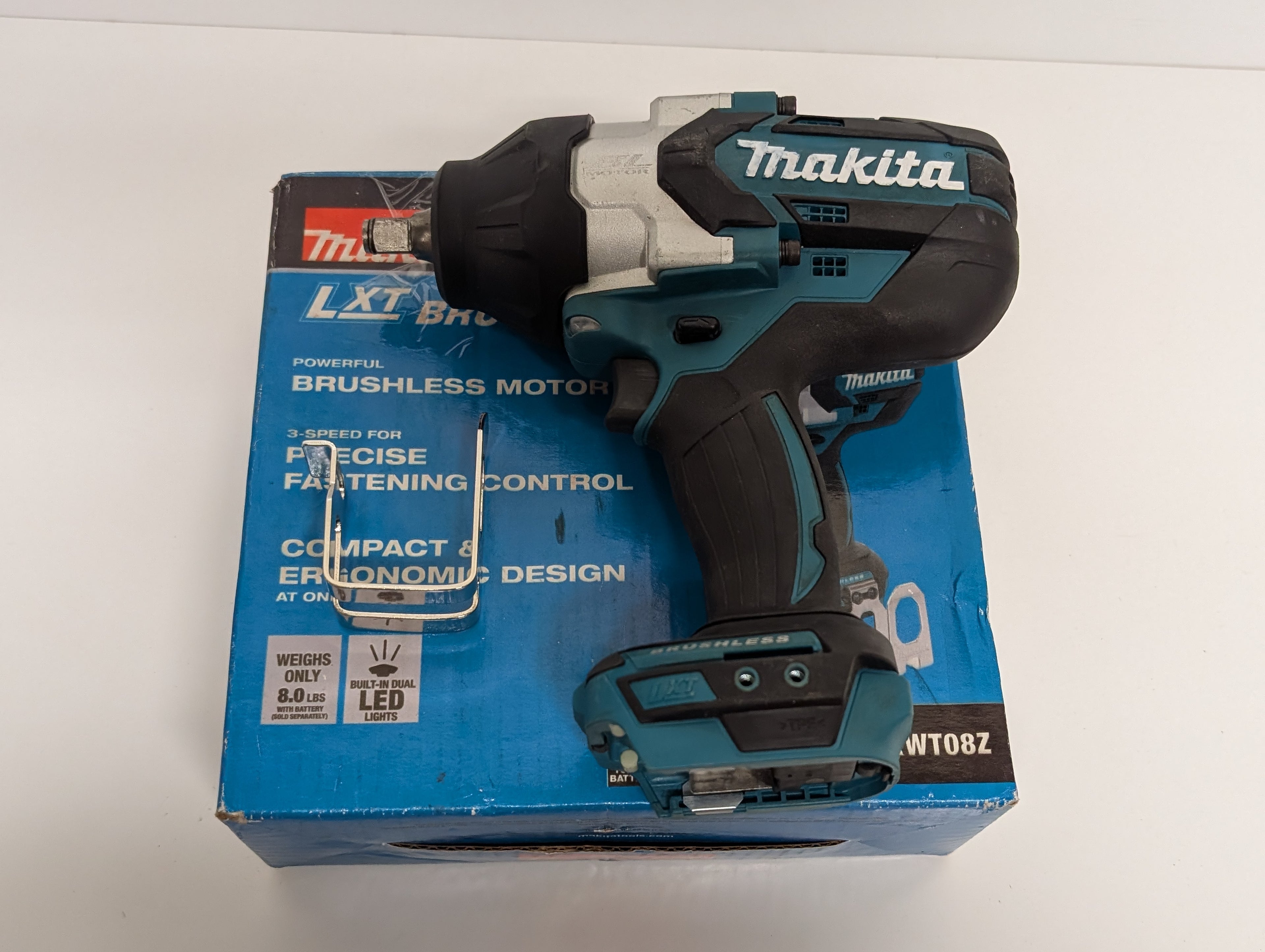 Makita XWT08Z 18V LXT Brushless 1/2" High Torque Impact Wrench (Tool Only, Pre-Owned)