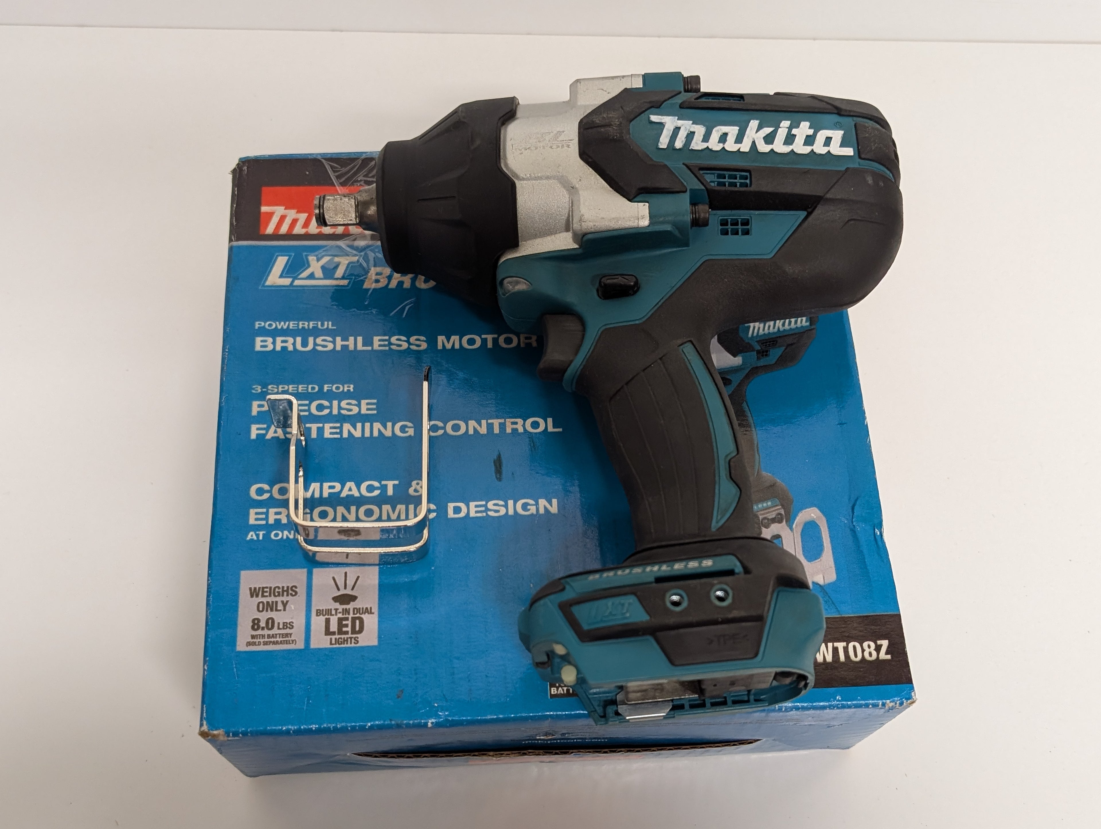 Makita XWT08Z 18V LXT Brushless 1/2" High Torque Impact Wrench (Tool Only, Pre-Owned)