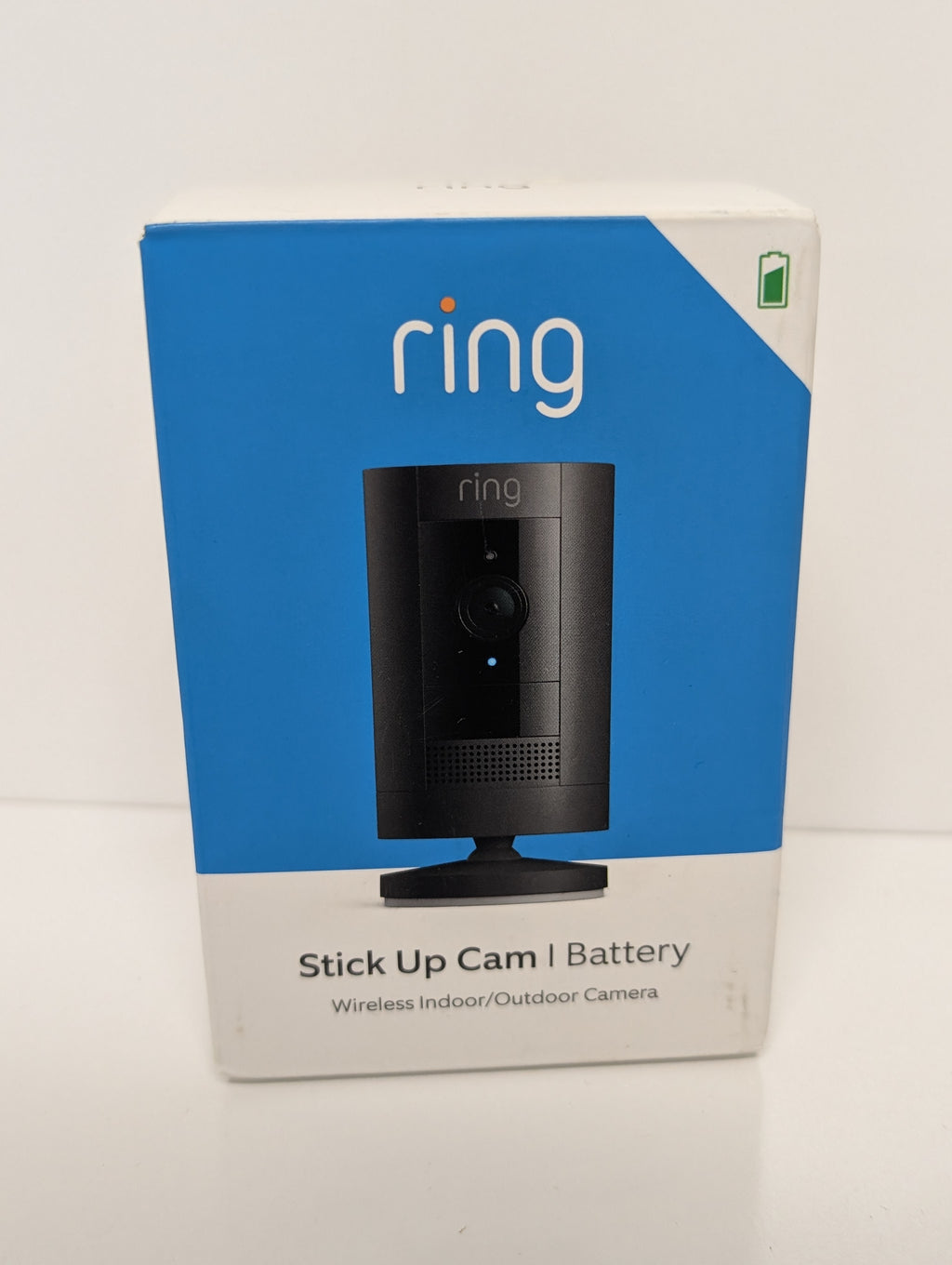 Ring Stick Up Cam Battery (Black) – Wireless Indoor/Outdoor 1080p Security Camera (New Sealed)