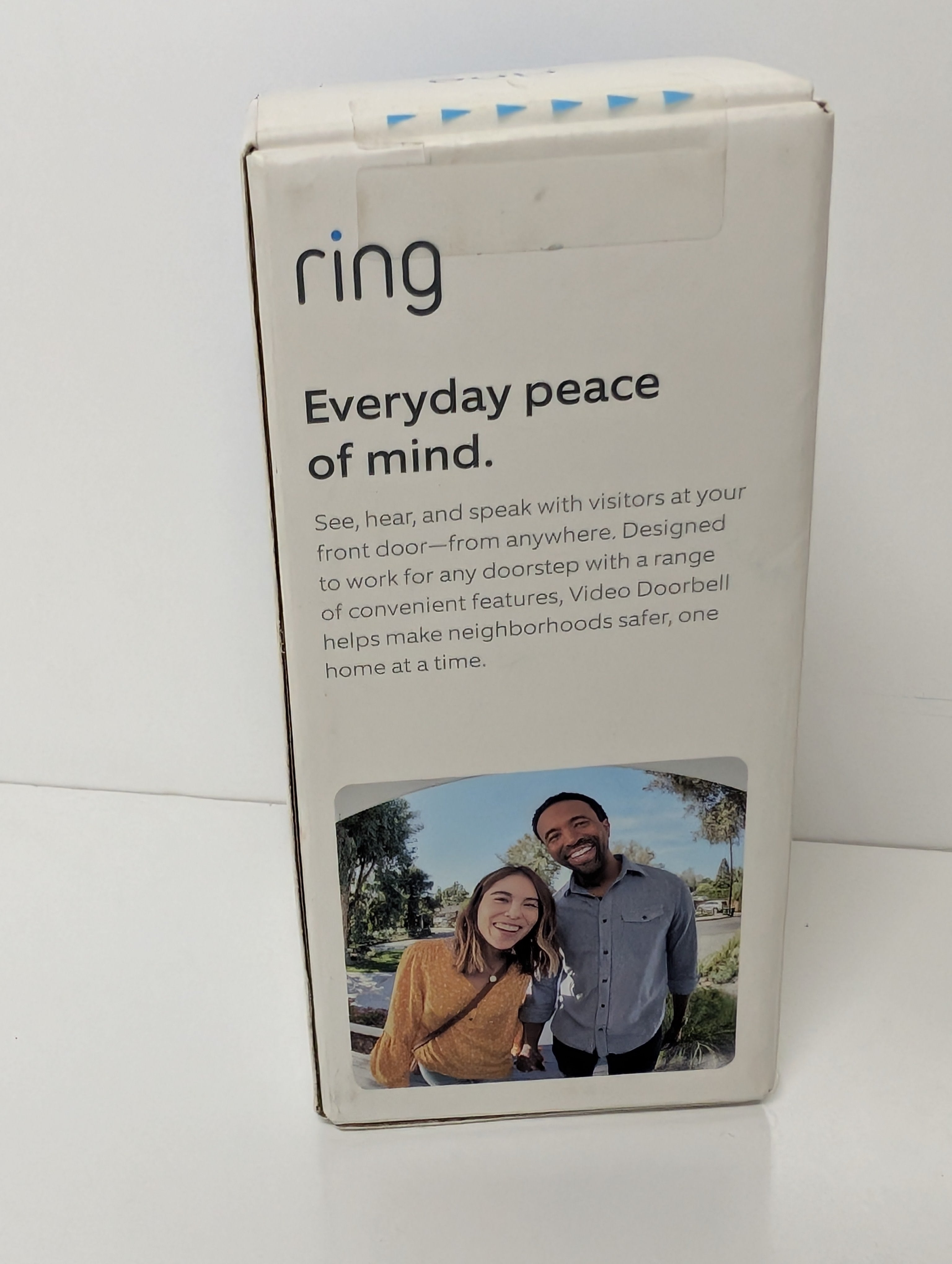 Ring Video Doorbell (2nd Gen, Satin Nickel) – 1080p HD Smart Home Camera with Motion Alerts (New Sealed)